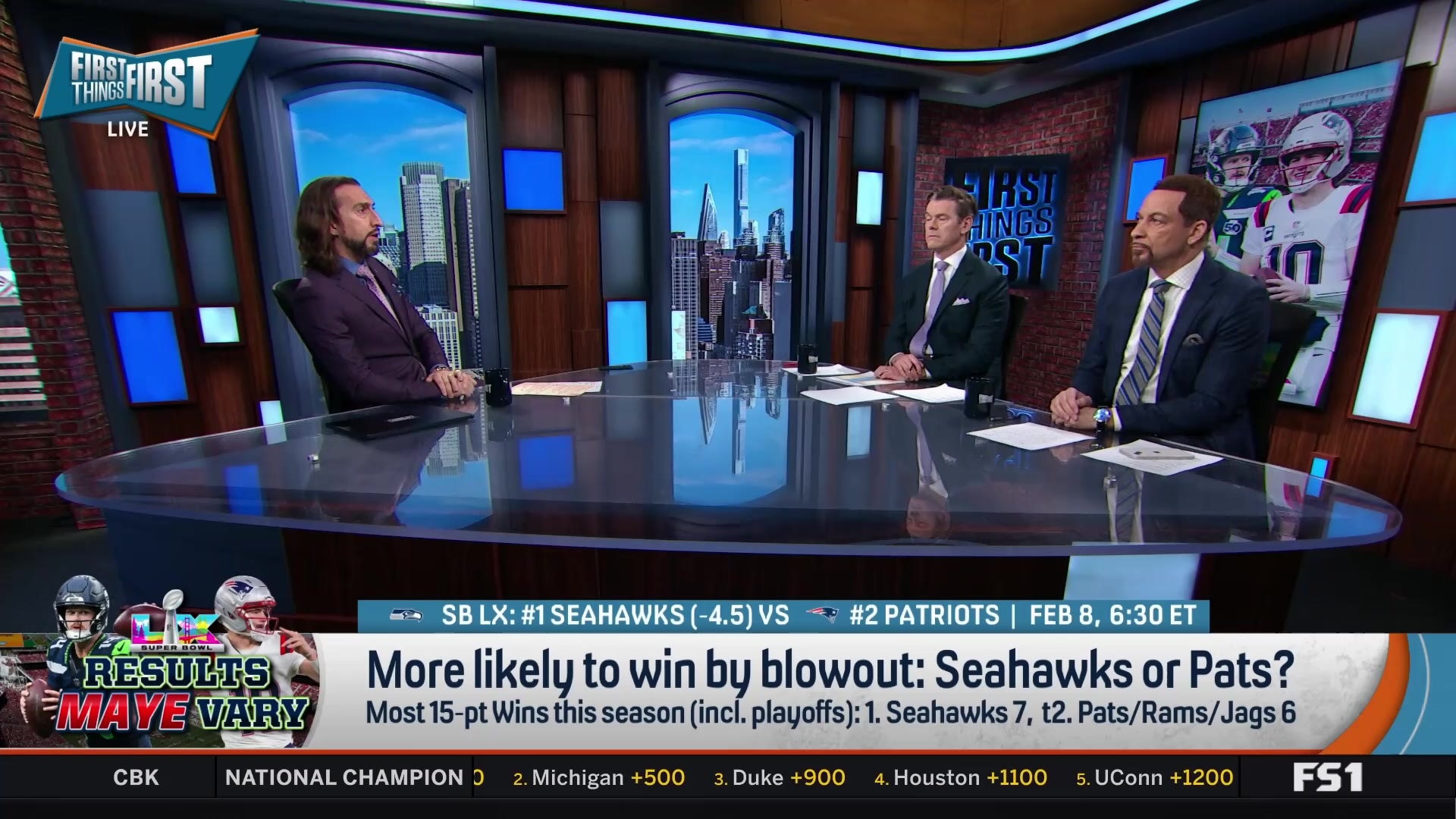 First Things First - Friday, January 30