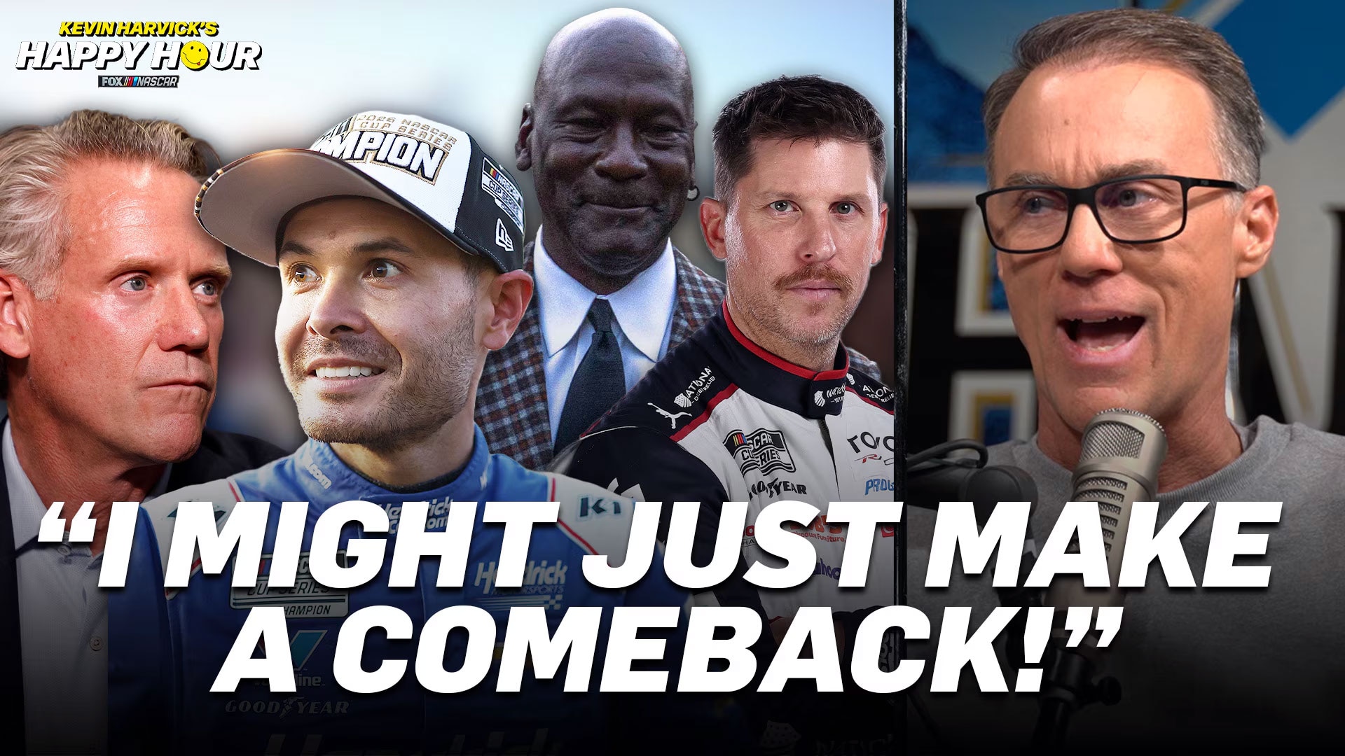 Kevin Harvick’s Happy Hour NASCAR on Fox - NASCAR’s Biggest Shakeup in Years: The Chase Is Back, Charters Settled & Leadership Changes