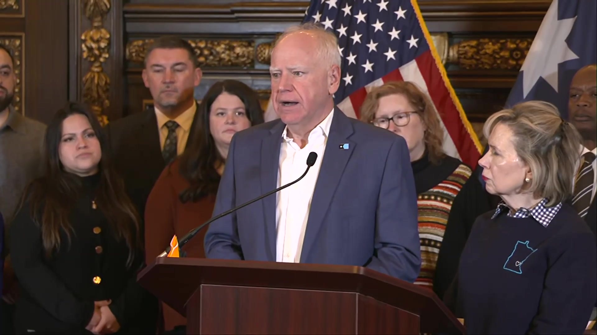 Gov Walz Updates on I.C.E. Operations in Minnesota