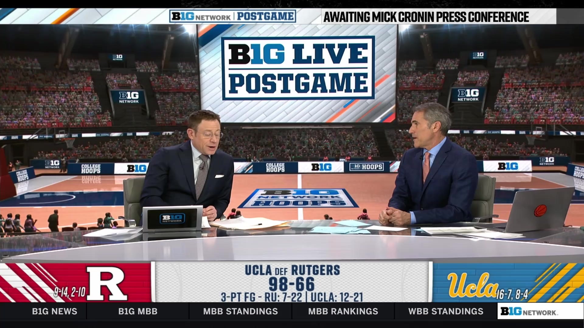 B1G Live: Basketball Postgame