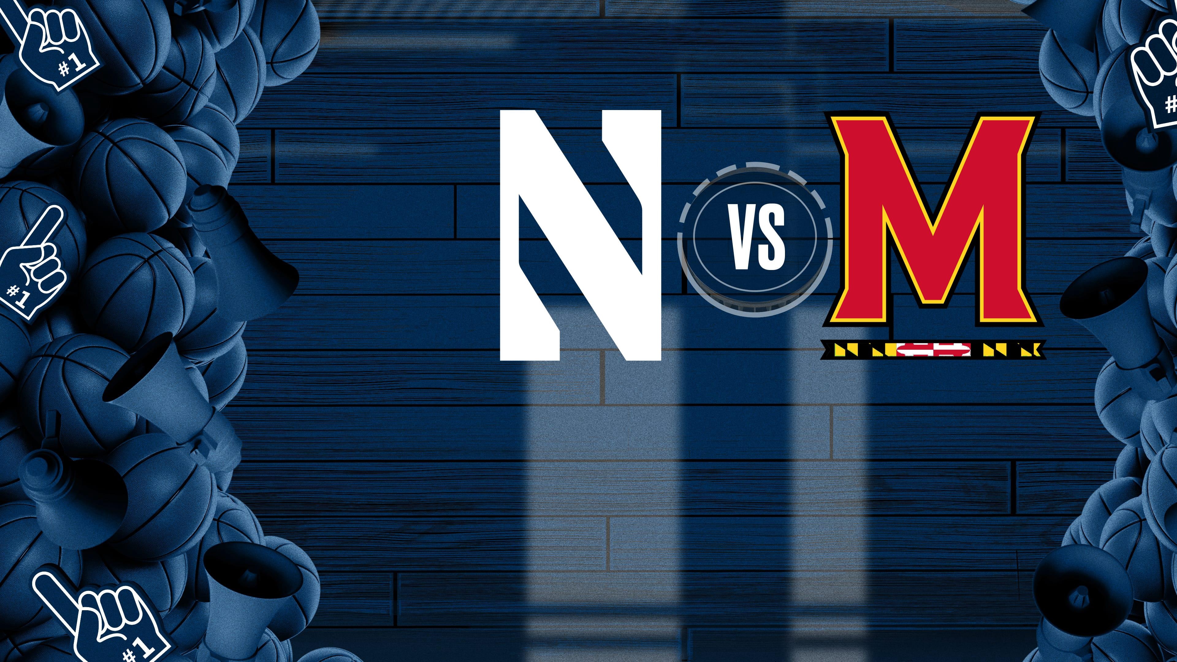 Northwestern Wildcats vs Maryland Terrapins