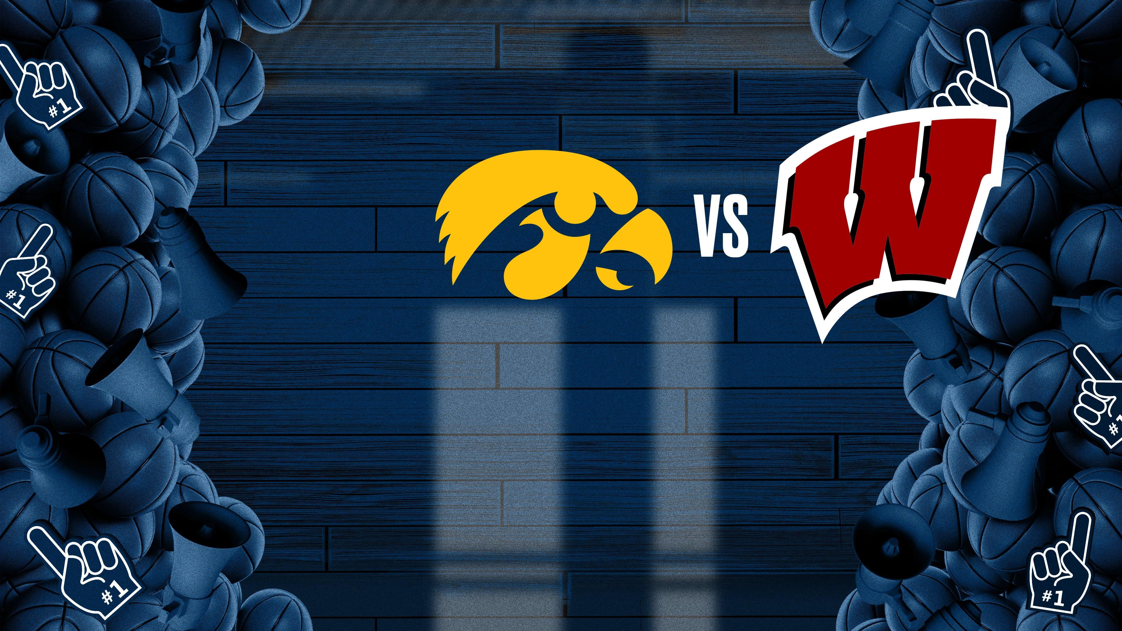 Big Ten Men's: Iowa at Wisconsin