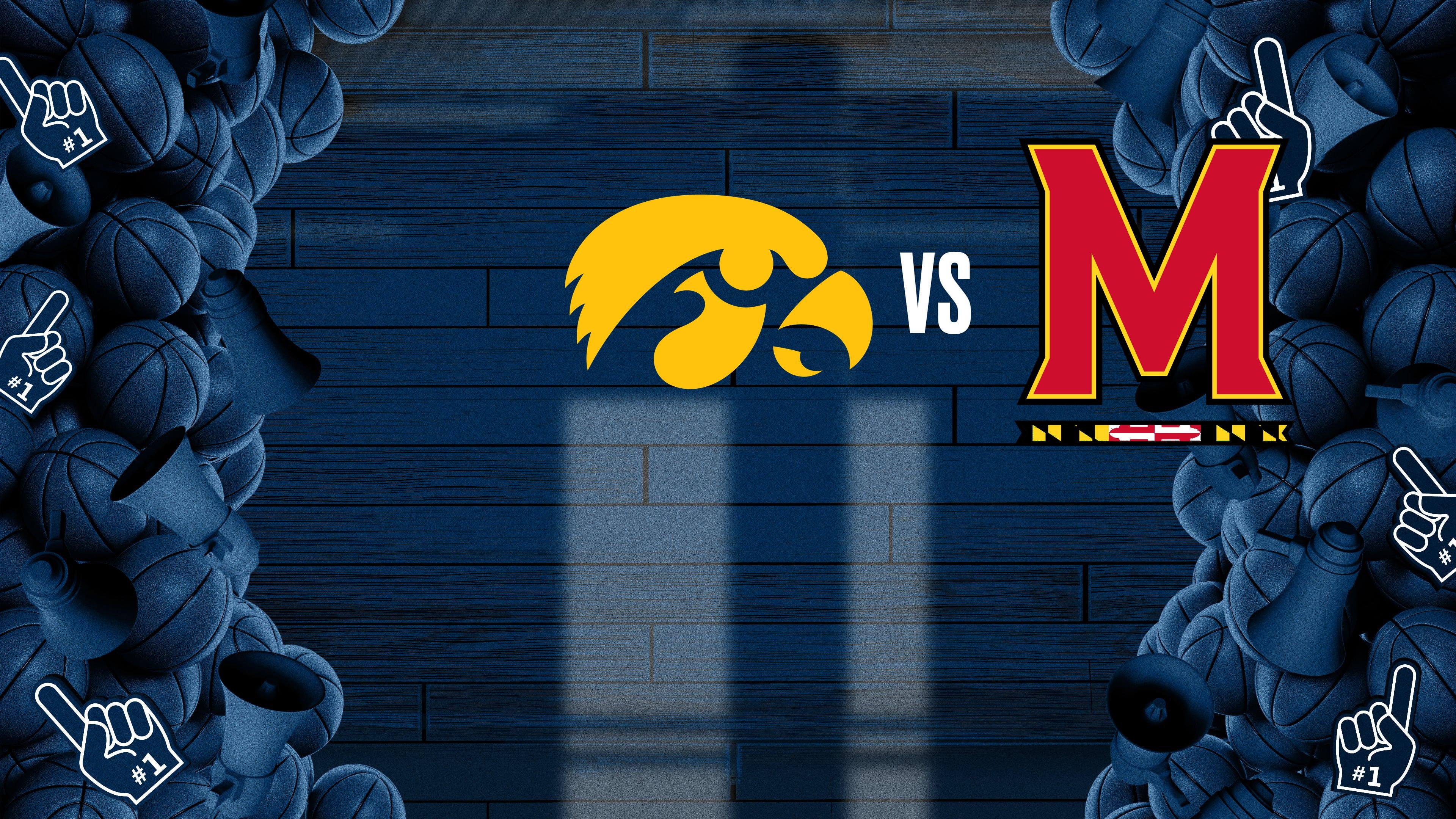 Big Ten Men's: Iowa at Maryland