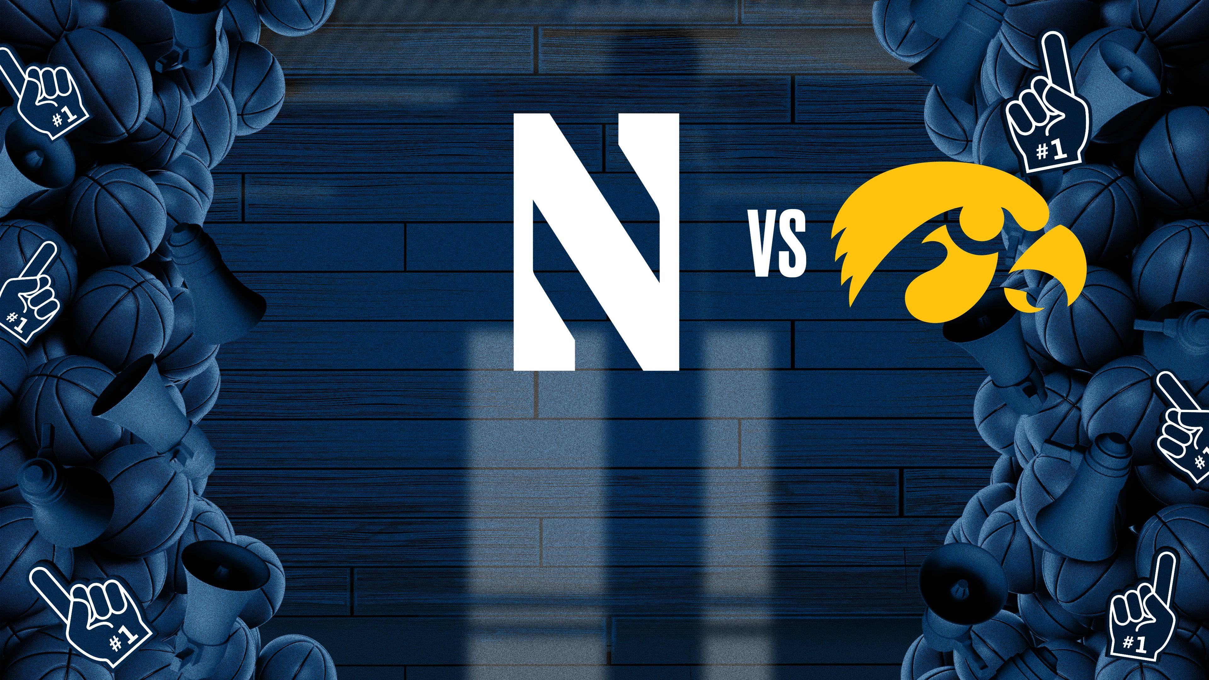 Big Ten Men's: Northwestern at Iowa