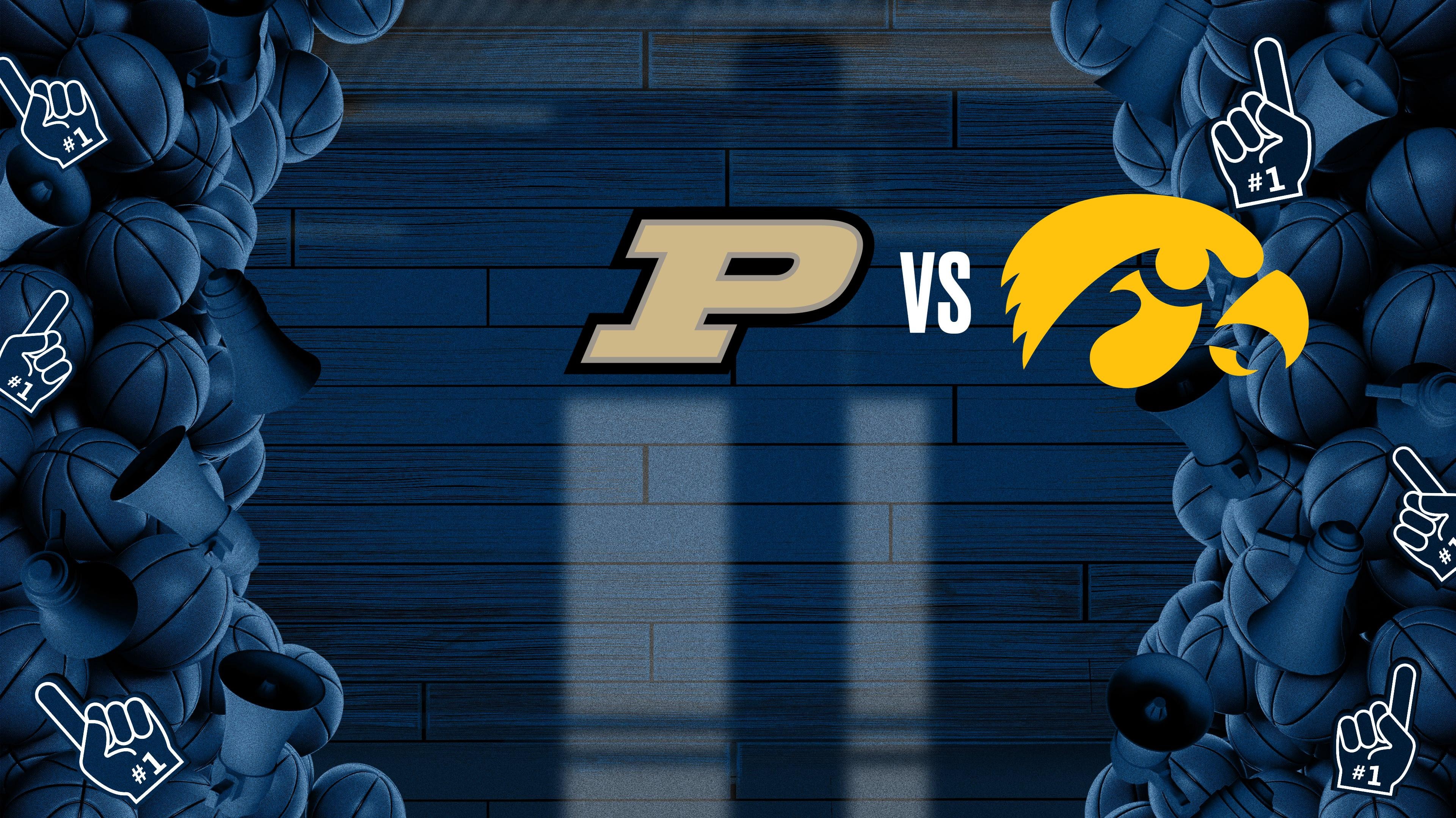 Big Ten Men's: Purdue at Iowa