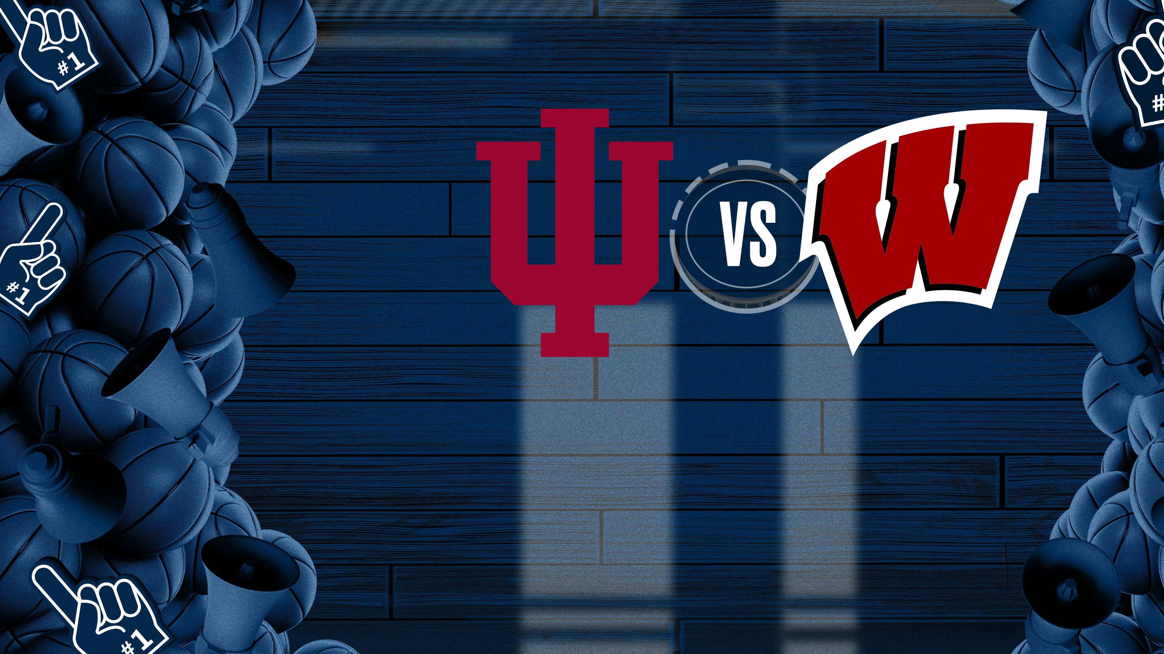 Indiana Hoosiers vs Wisconsin Badgers