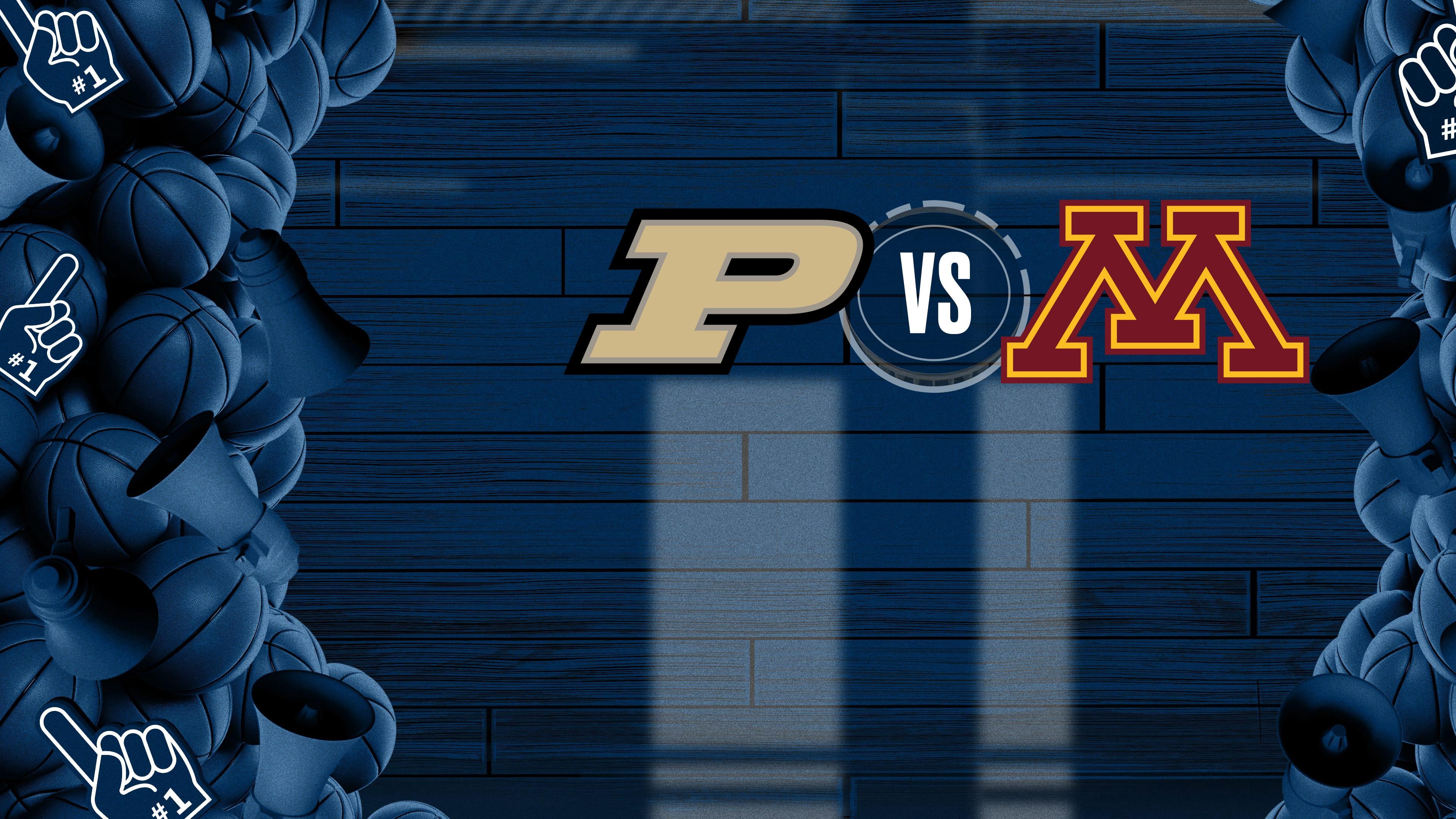 Purdue Boilermakers vs Minnesota Golden Gophers