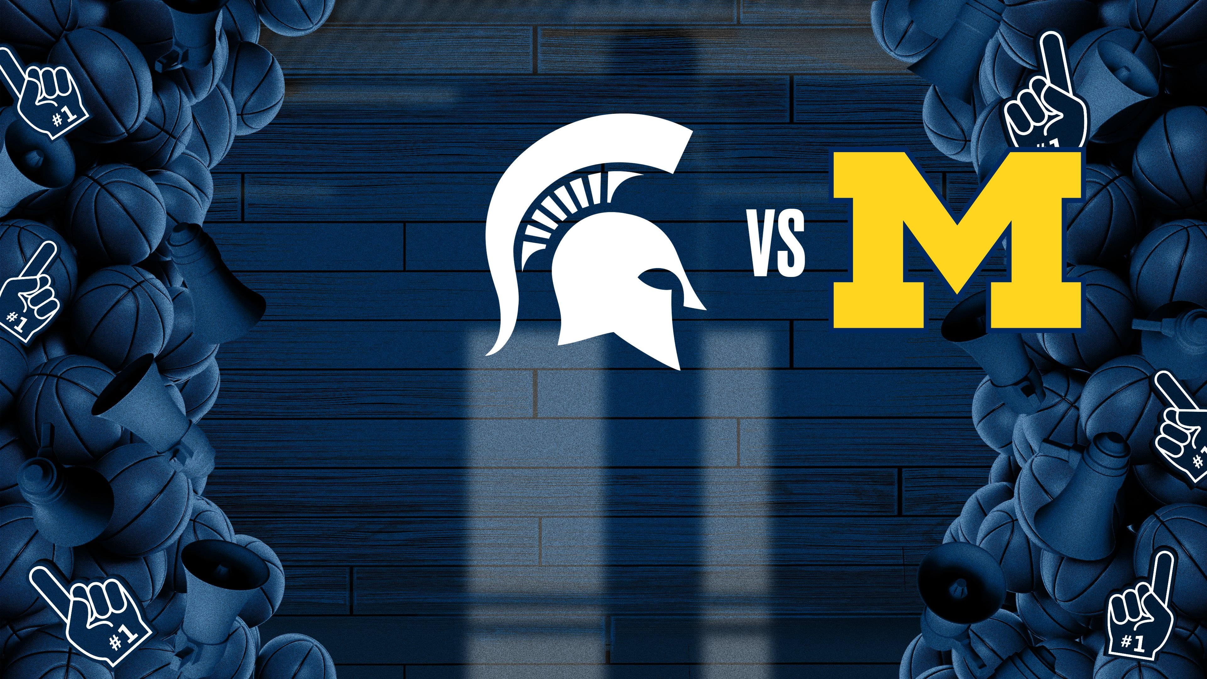 Big Ten Women's: Michigan St. at Michigan