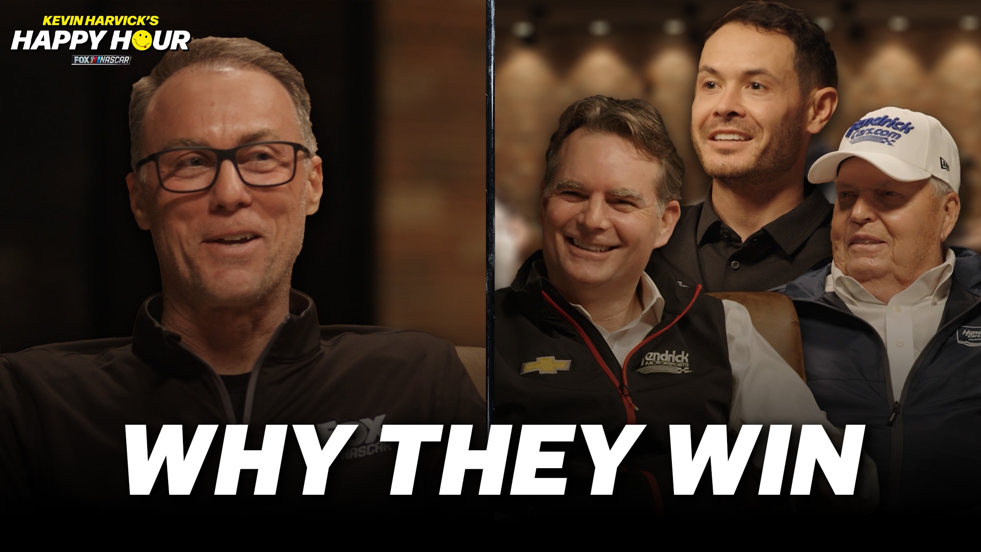 Kevin Harvick’s Happy Hour NASCAR on Fox - Rick Hendrick, Jeff Gordon & Kyle Larson on Building a Championship Powerhouse