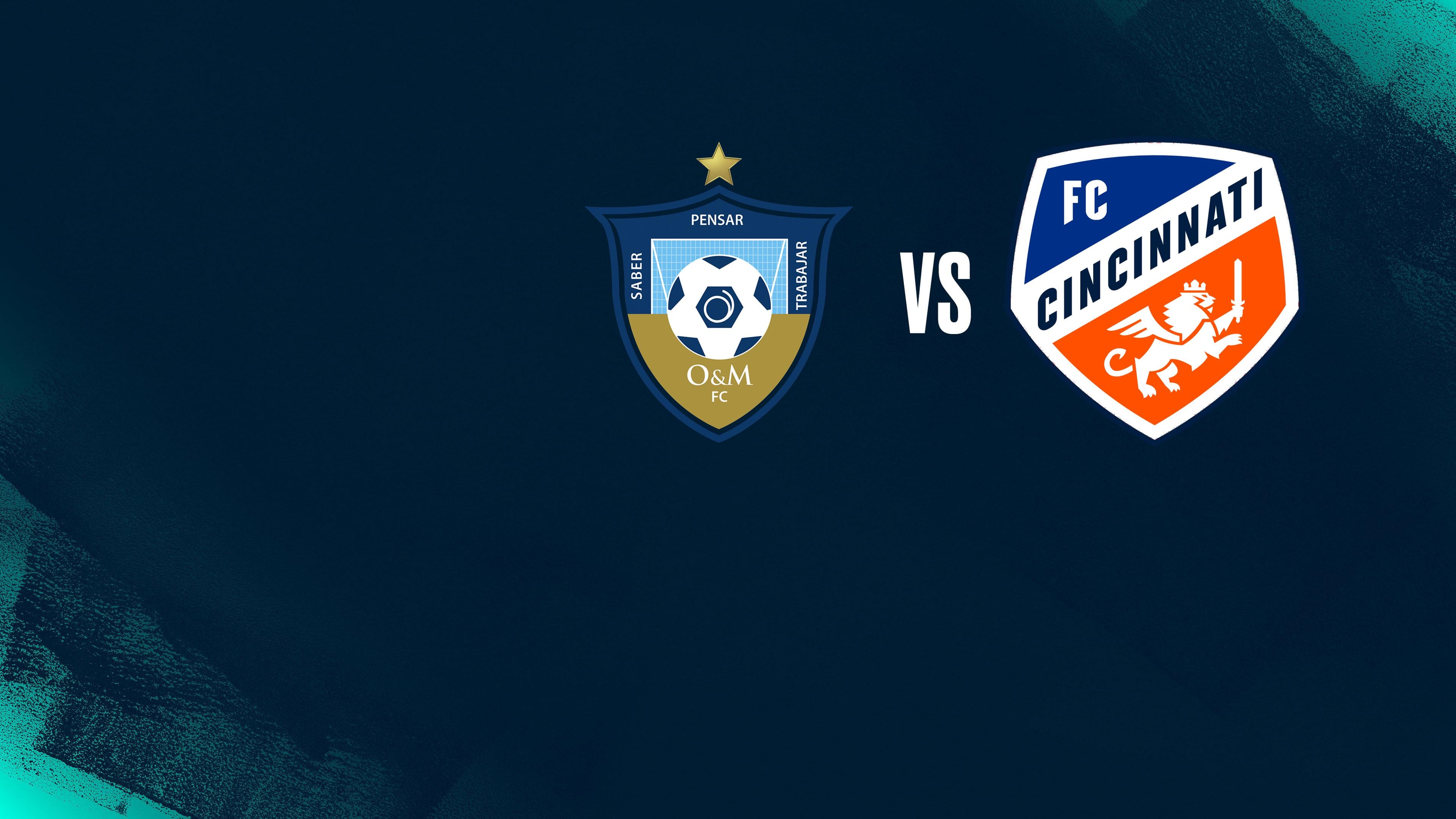 Round One 1st Leg: O&M FC (DOM) vs FC Cincinnati (USA)
