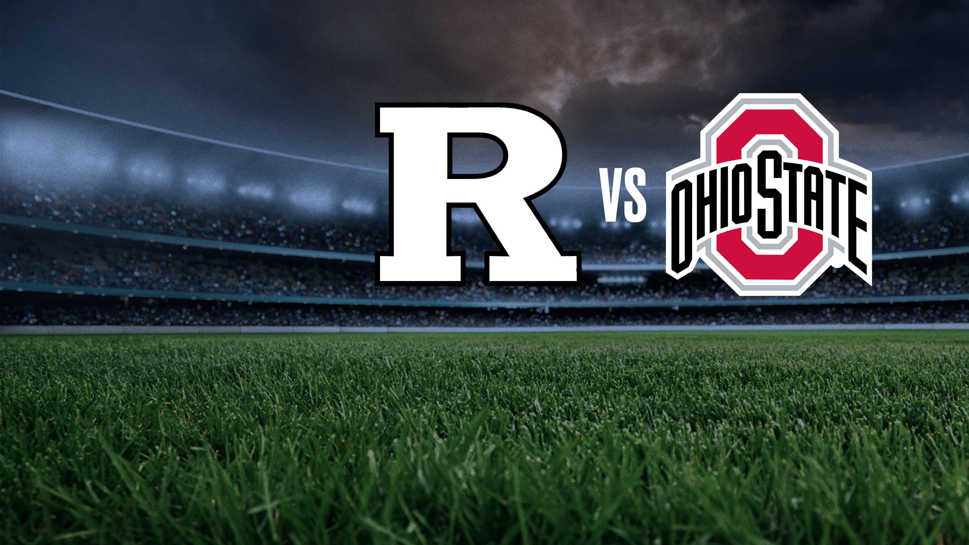 Ohio State Buckeyes vs Rutgers Scarlet Knights