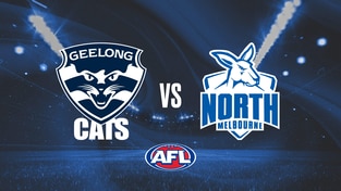AFL Premiership Football - Geelong Cats vs North Melbourne