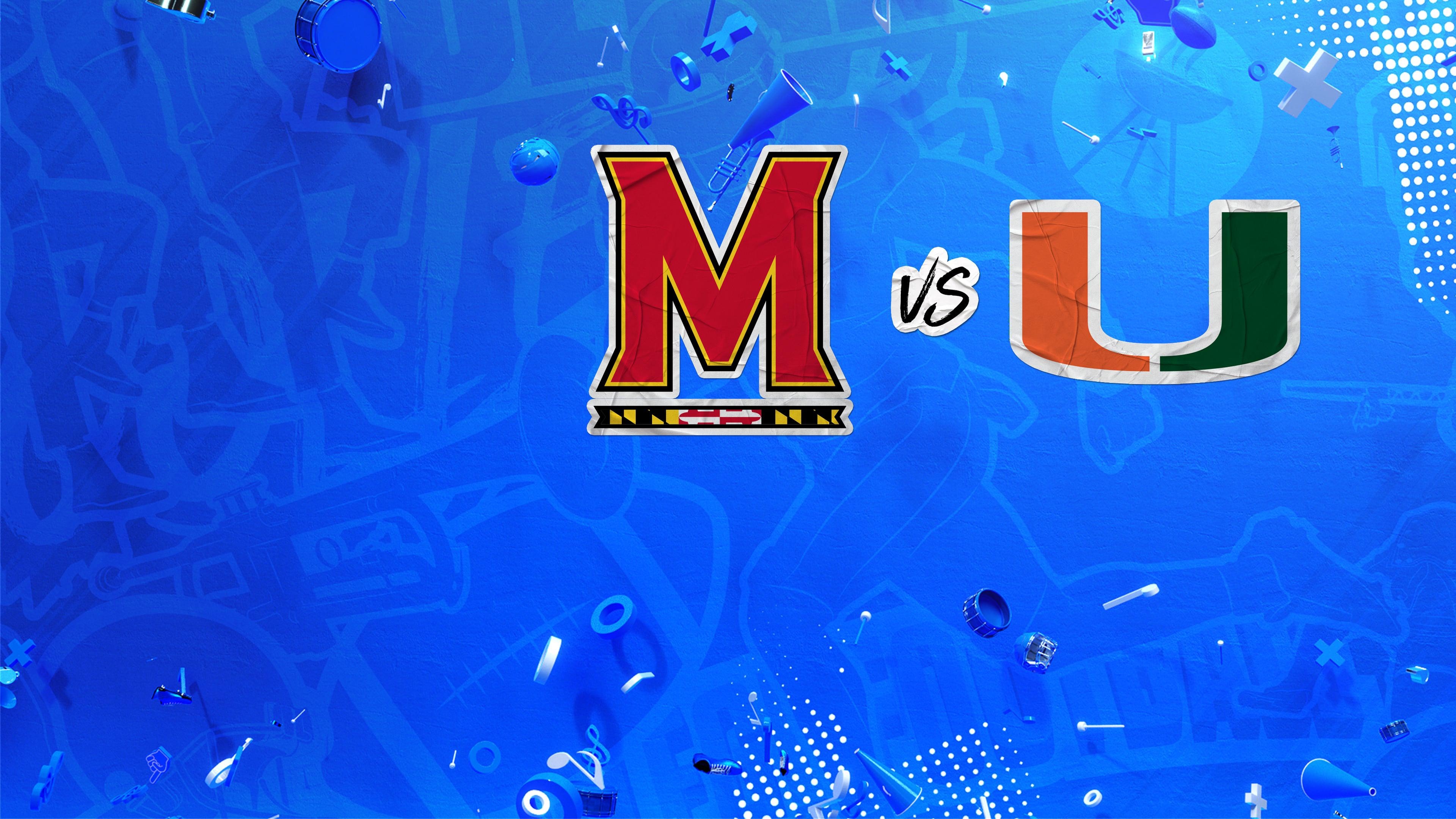 Maryland Football Classic - Maryland at Miami - 11/10/84