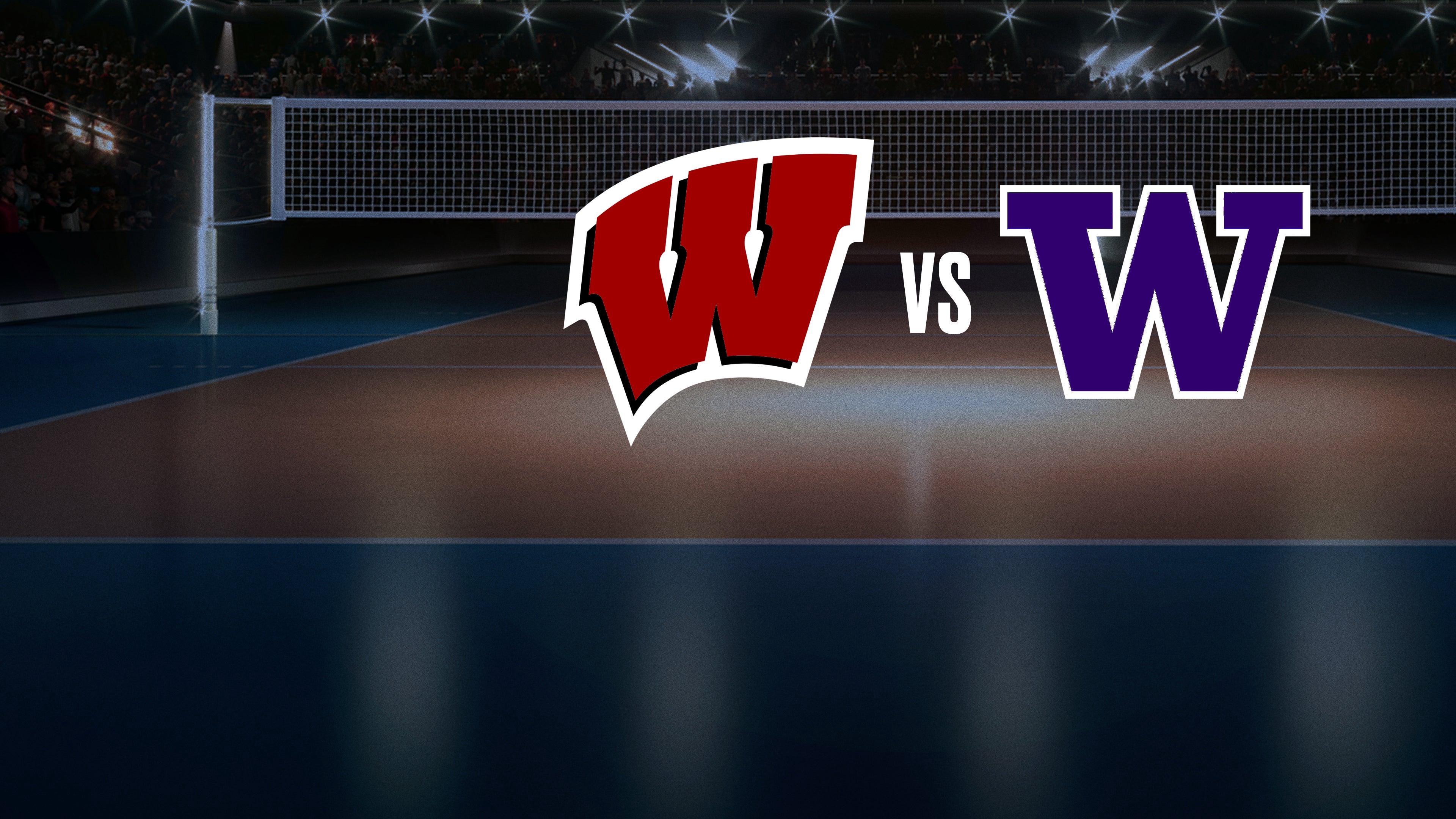 Washington Volleyball Classic - Wisconsin at Washington - 9/21/19