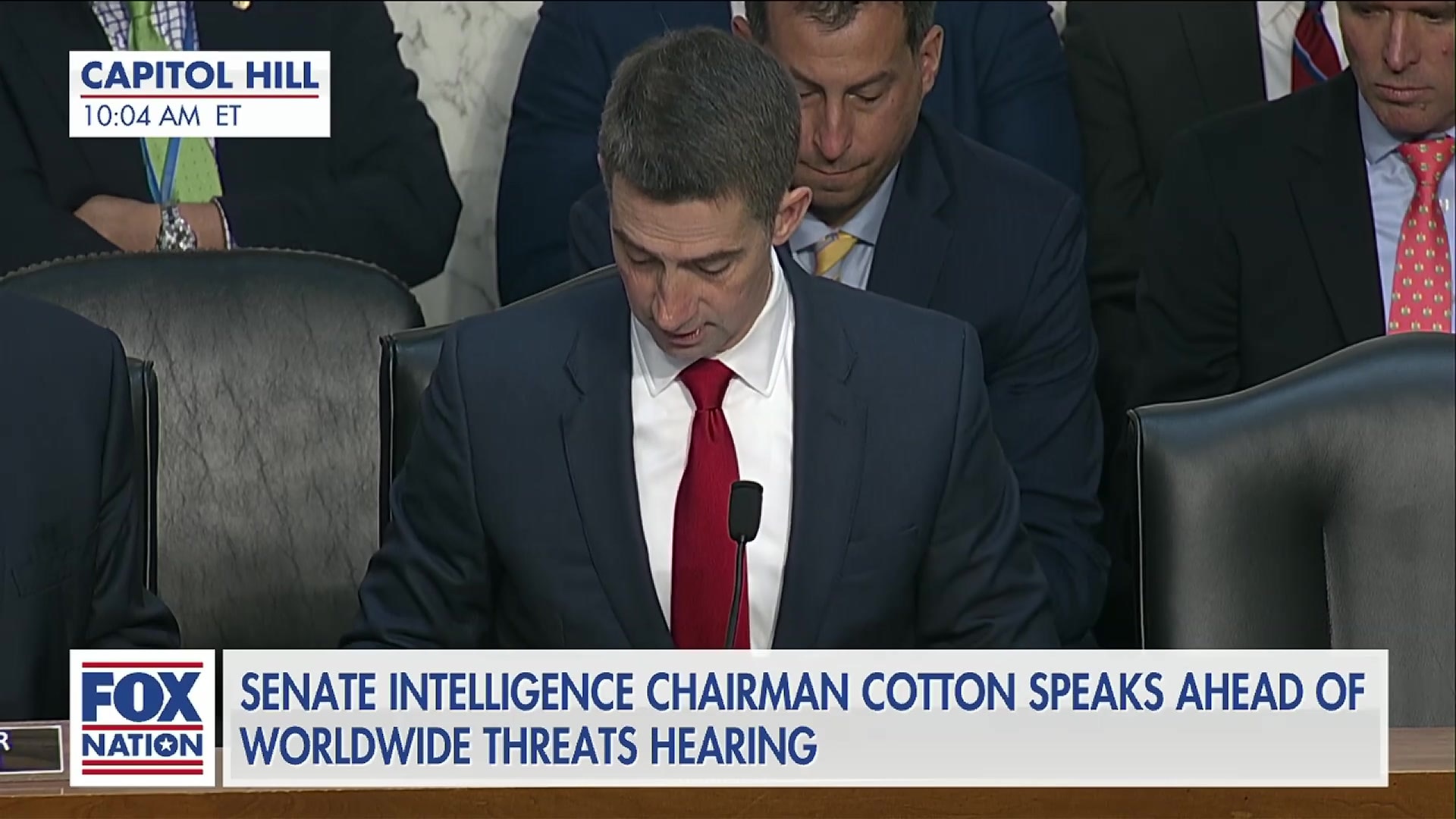 Senate Hearing: Worldwide Threats - (3/18) Gabbard, Patel & Ratcliffe Testify