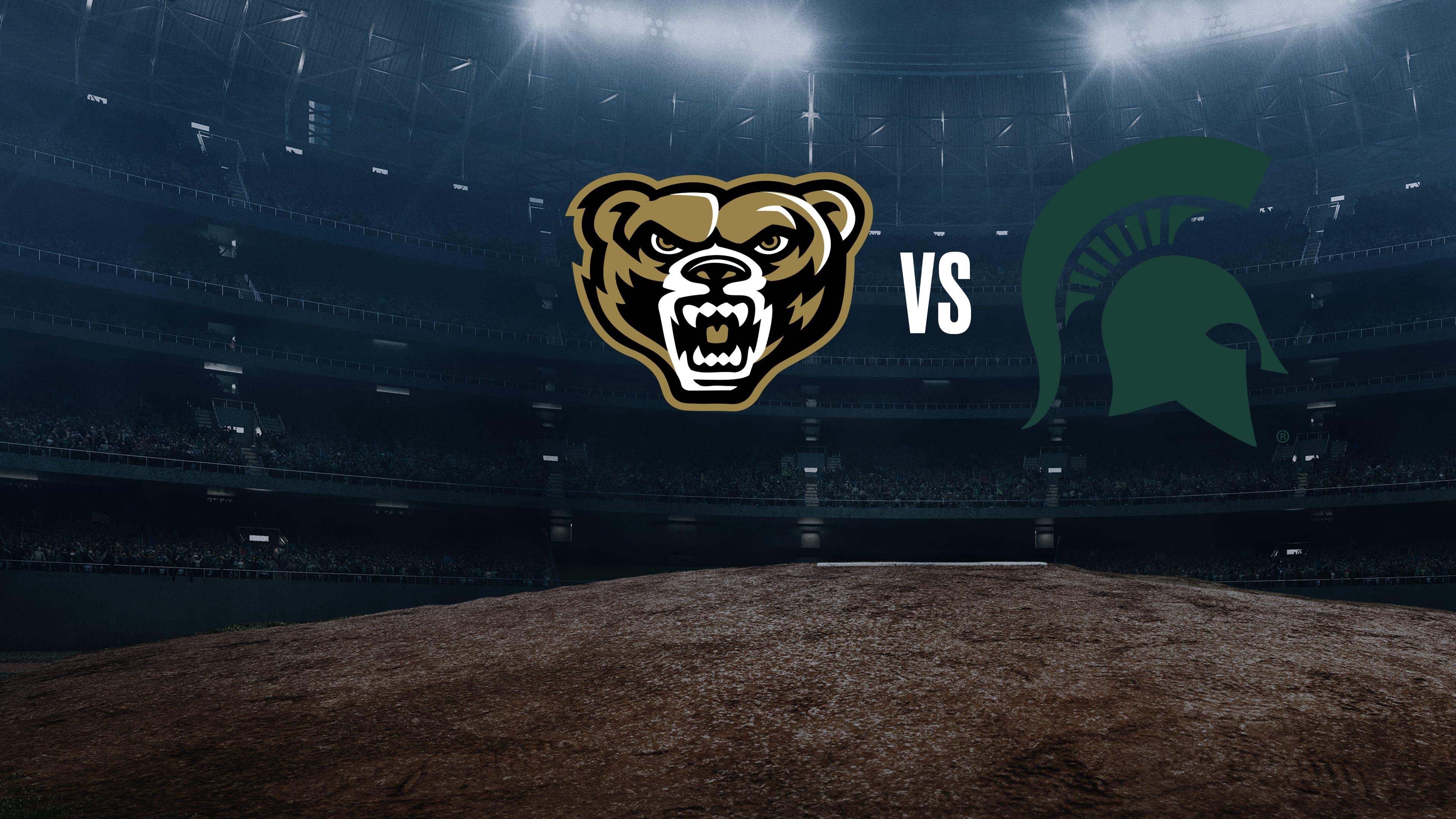 Oakland Golden Grizzlies vs Michigan State Spartans