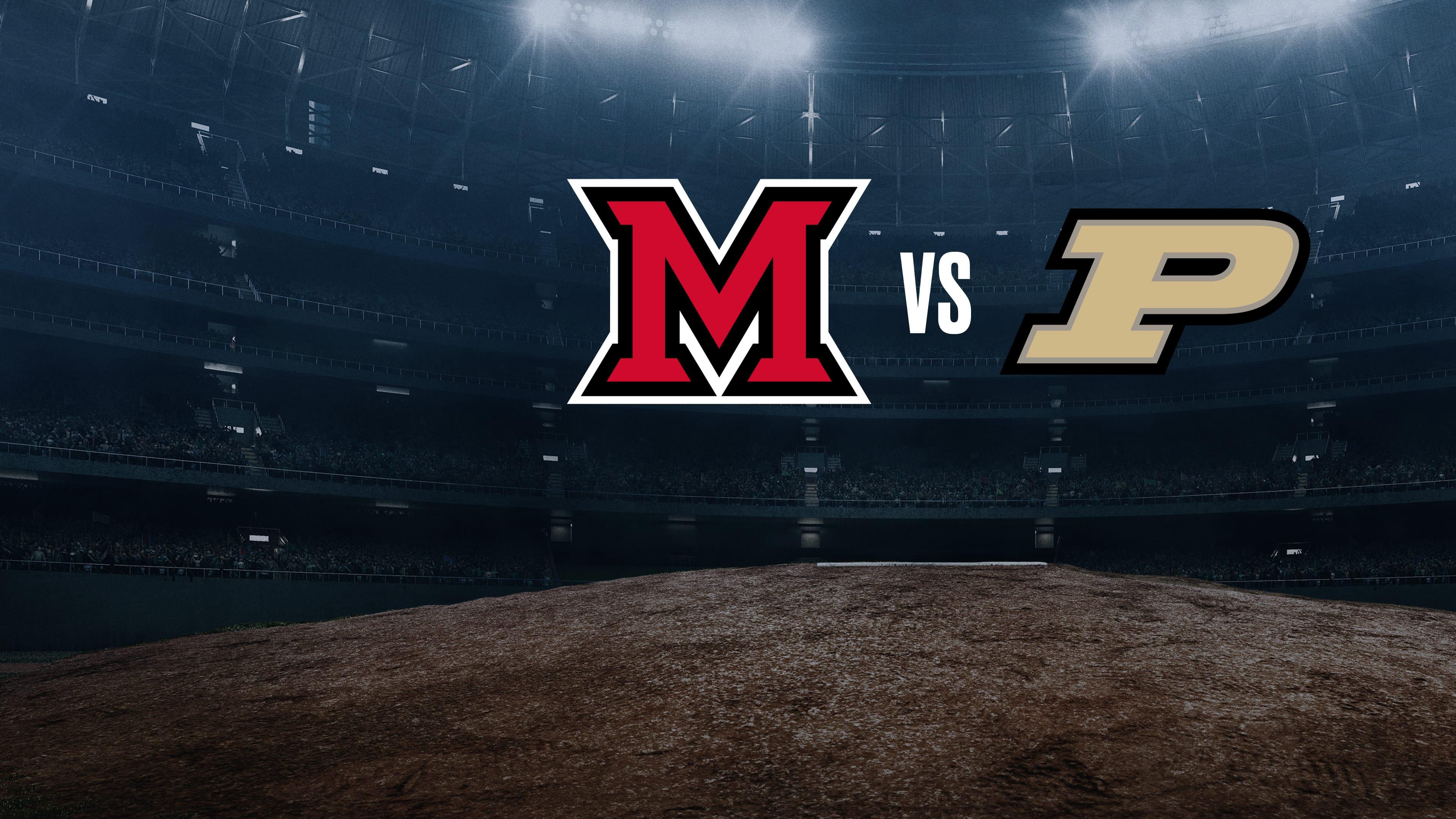 Miami (OH) RedHawks vs Purdue Boilermakers