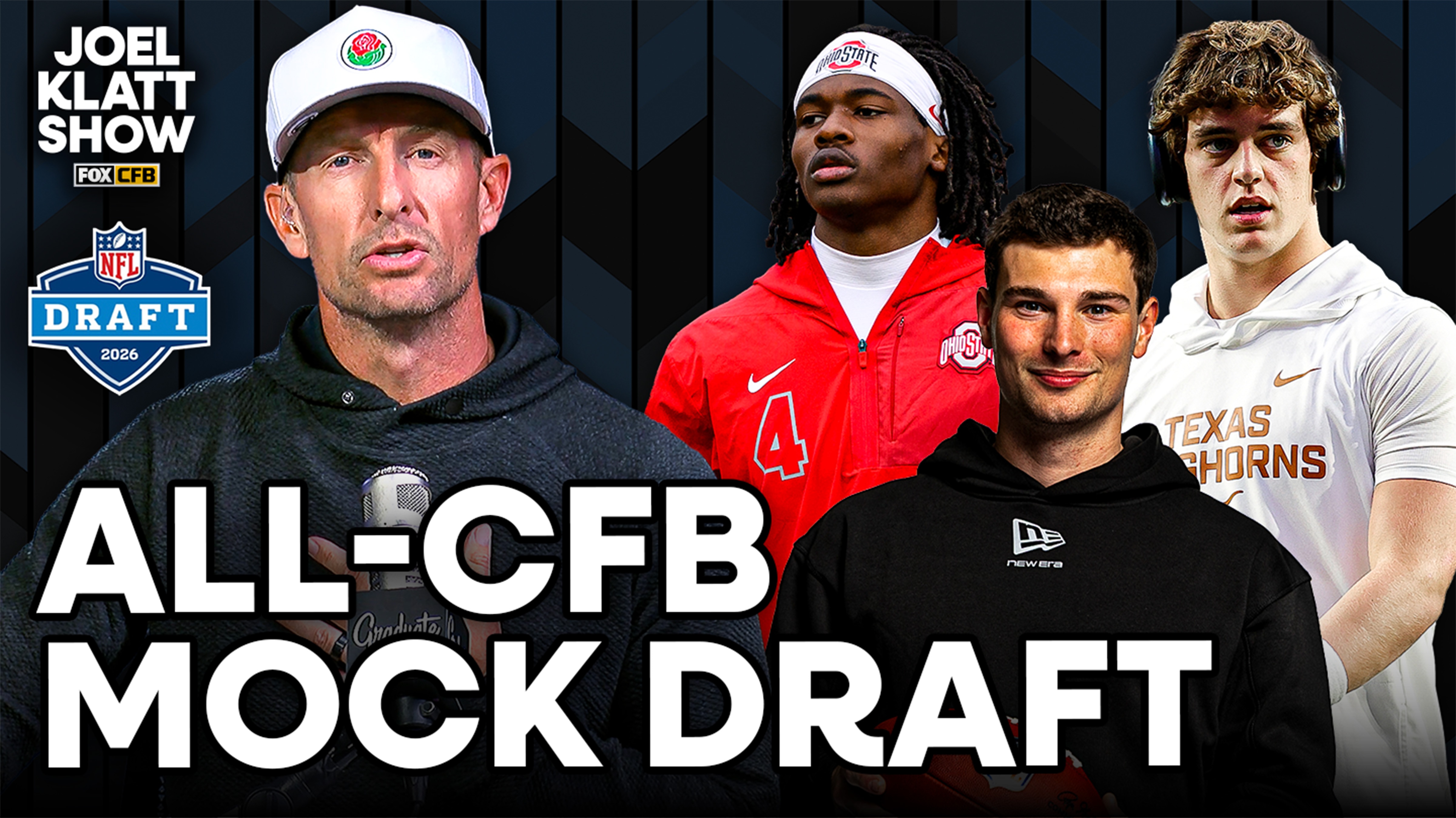 The Joel Klatt Show - All-College Football Mock Draft: How high would Arch Manning & Jeremiah Smith go in this NFL Draft?