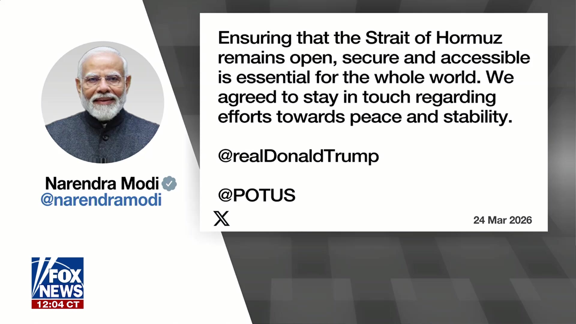 America Reports - Tuesday, March 24