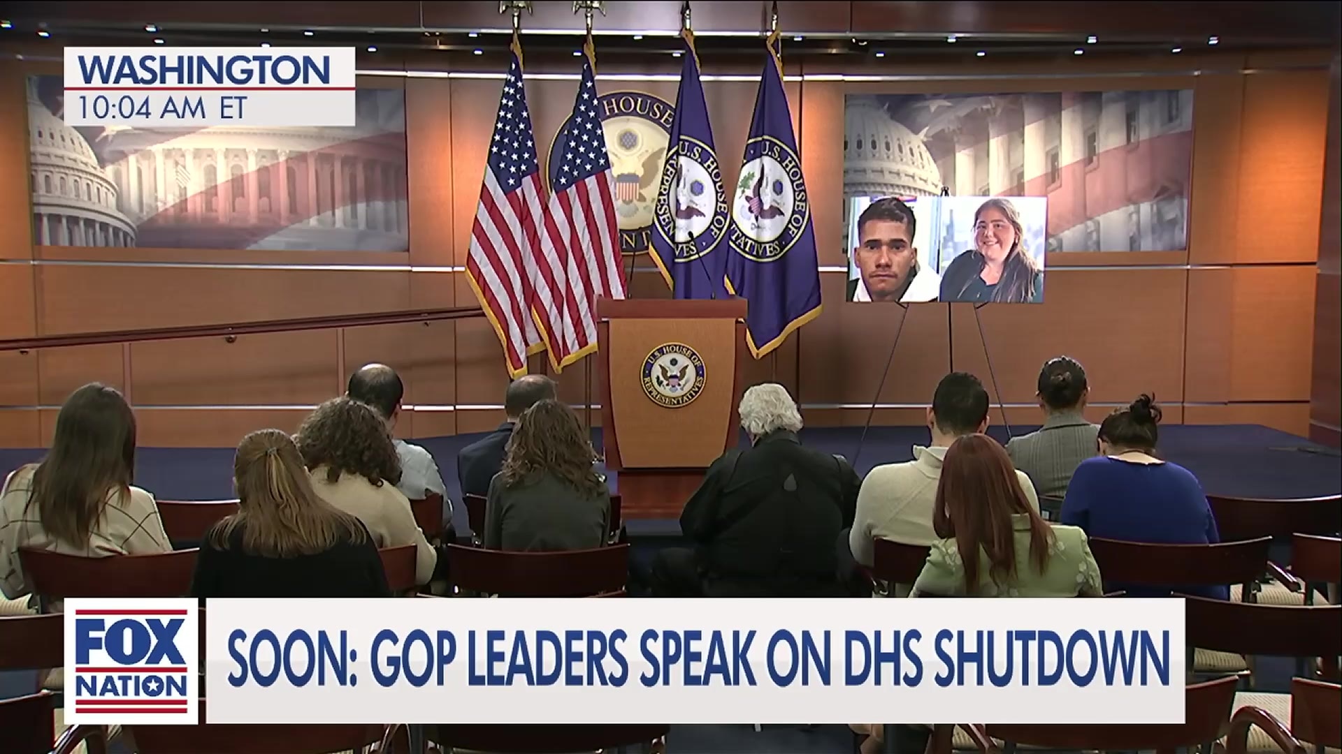 House GOP Weekly Presser - DHS Funding Push Amid Government Shutdown