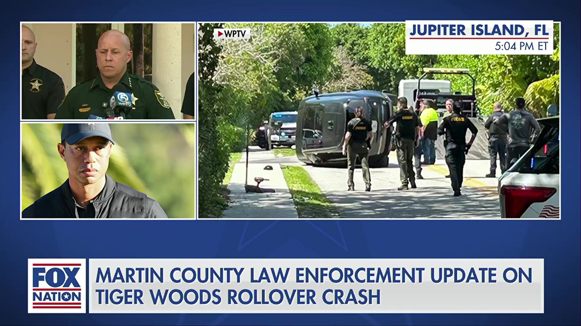 Breaking News Live - (3/27) Tiger Woods Involved in Rollover Crash