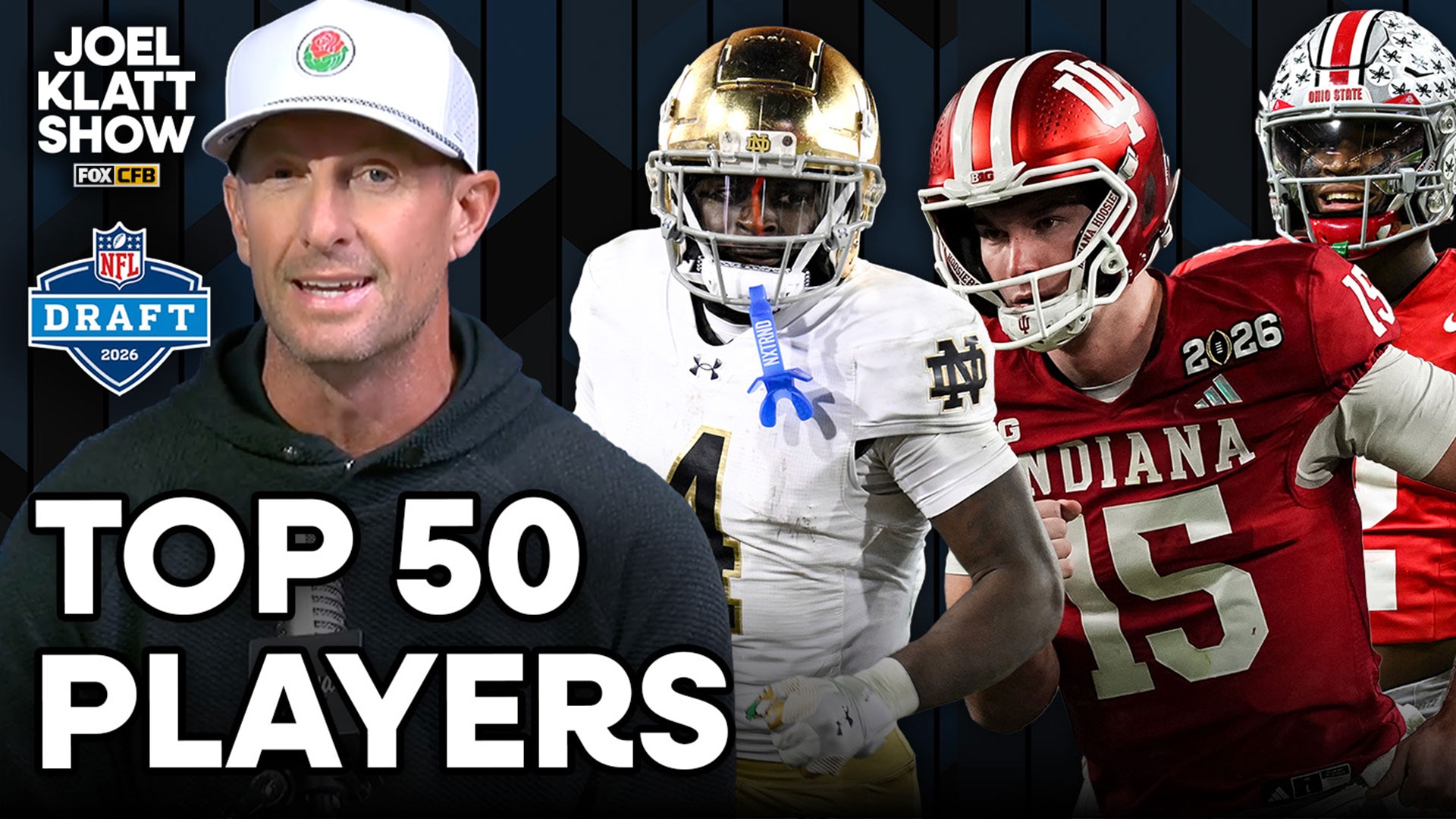 The Joel Klatt Show - Joel Klatt ranks his Top 50 Prospects for the 2026 NFL Draft
