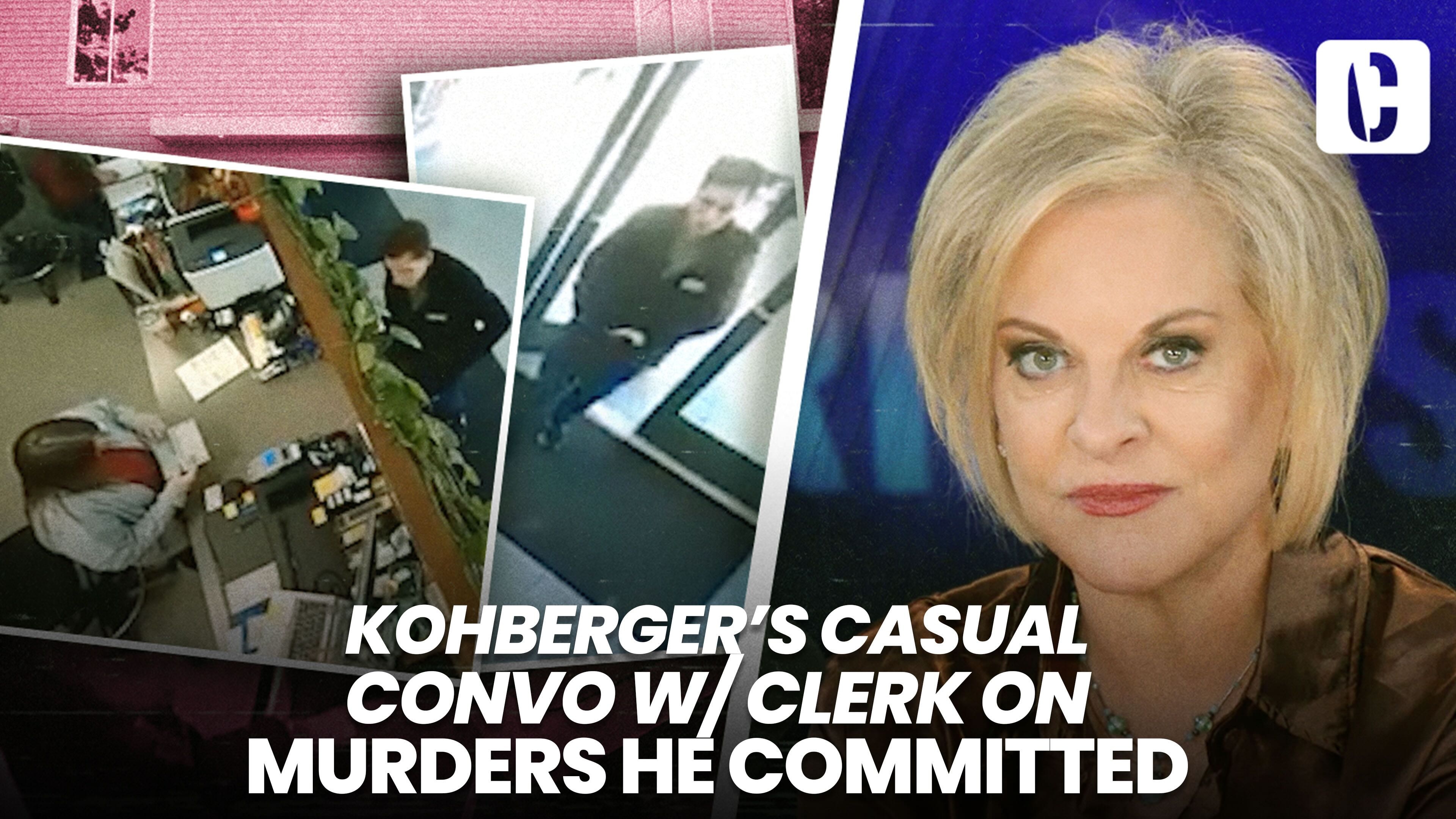 Crime Stories with Nancy Grace - Kohberger's Casual Convo w/ Clerk On Murders He Committed