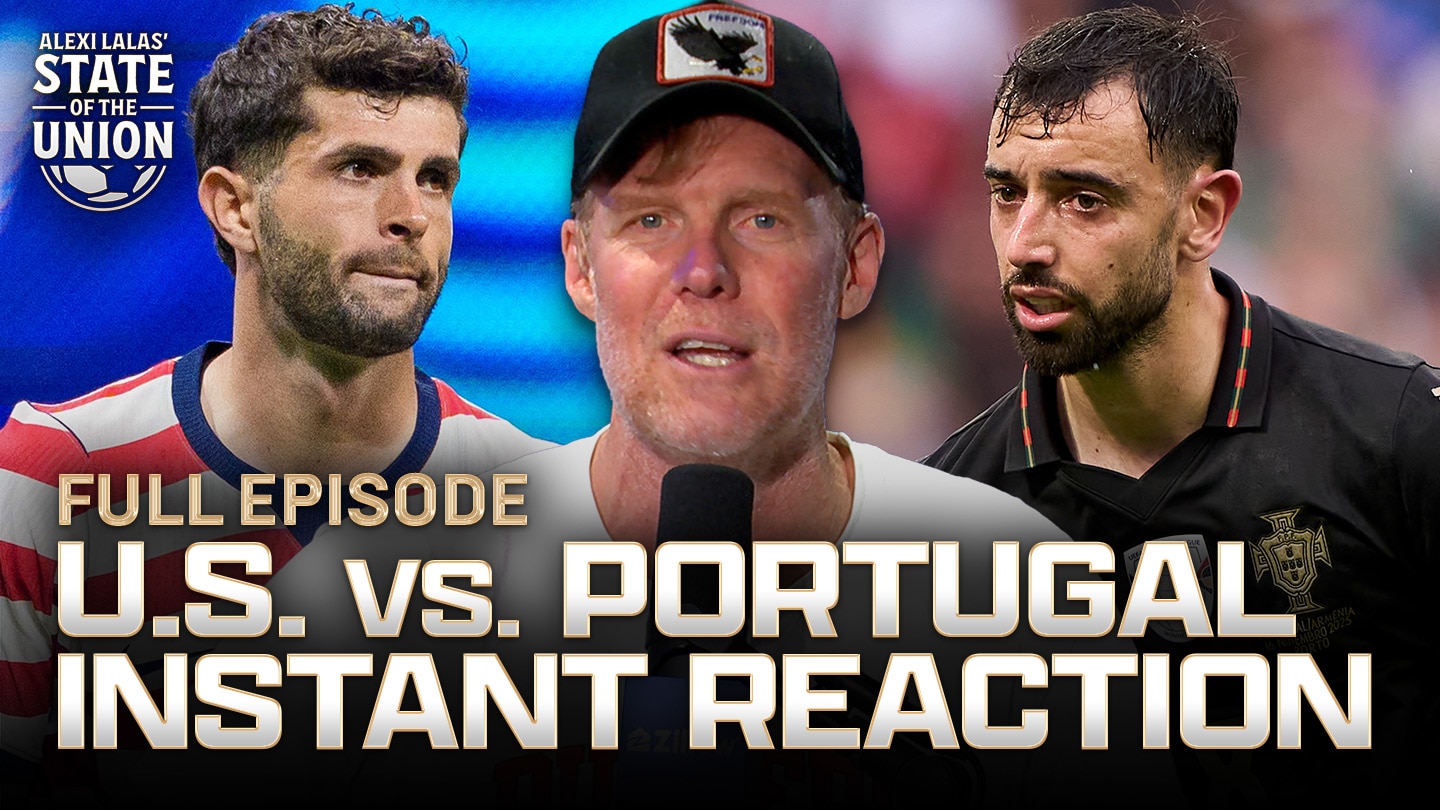 Alexi Lalas' State of the Union - LIVE U.S. vs Portugal Reaction, FIFA World Cup field is set, Italy SHOCKED