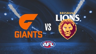 AFL Premiership Football - GWS GIANTS vs Brisbane Lions