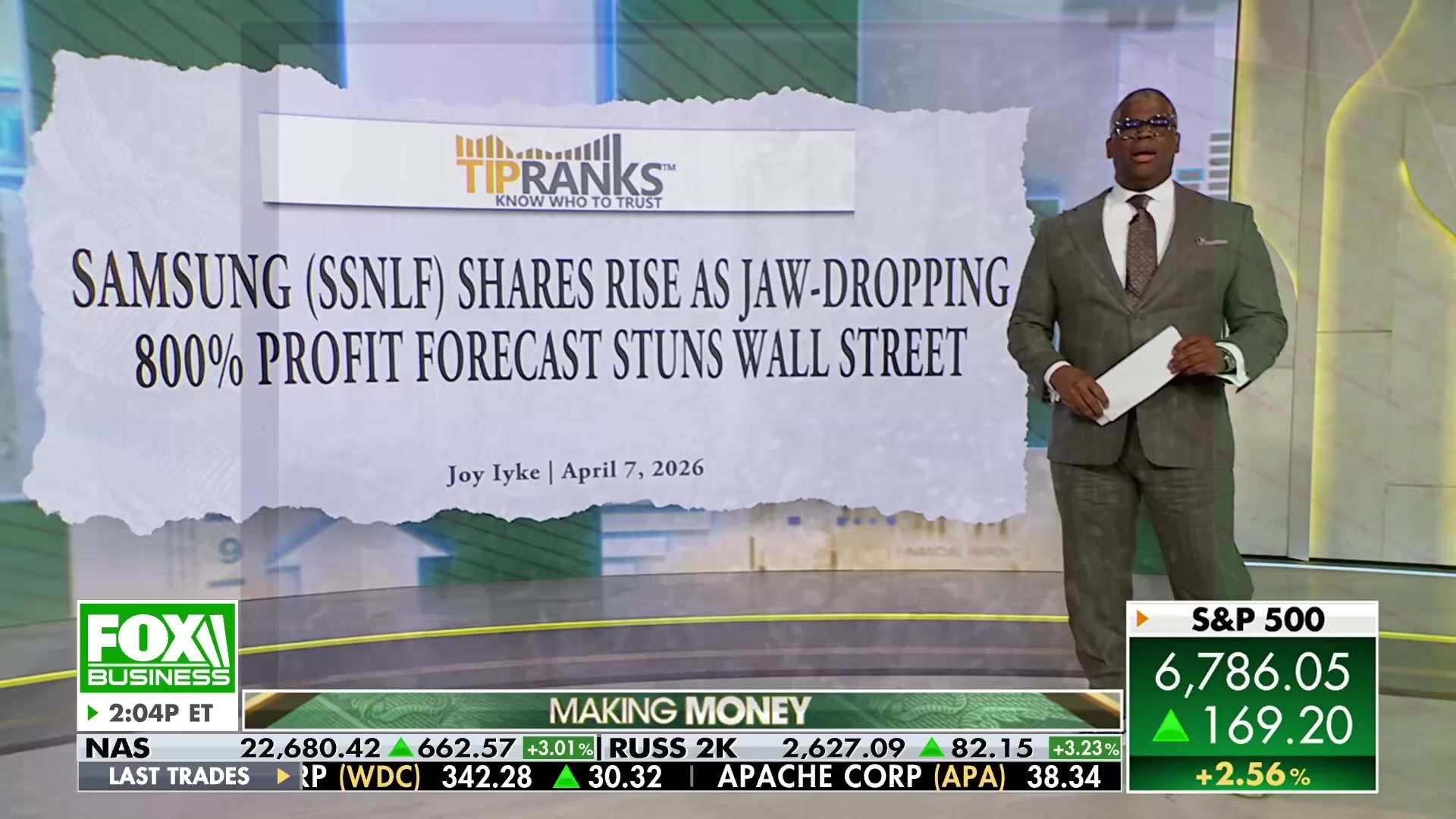 Making Money with Charles Payne - Wednesday, April 8