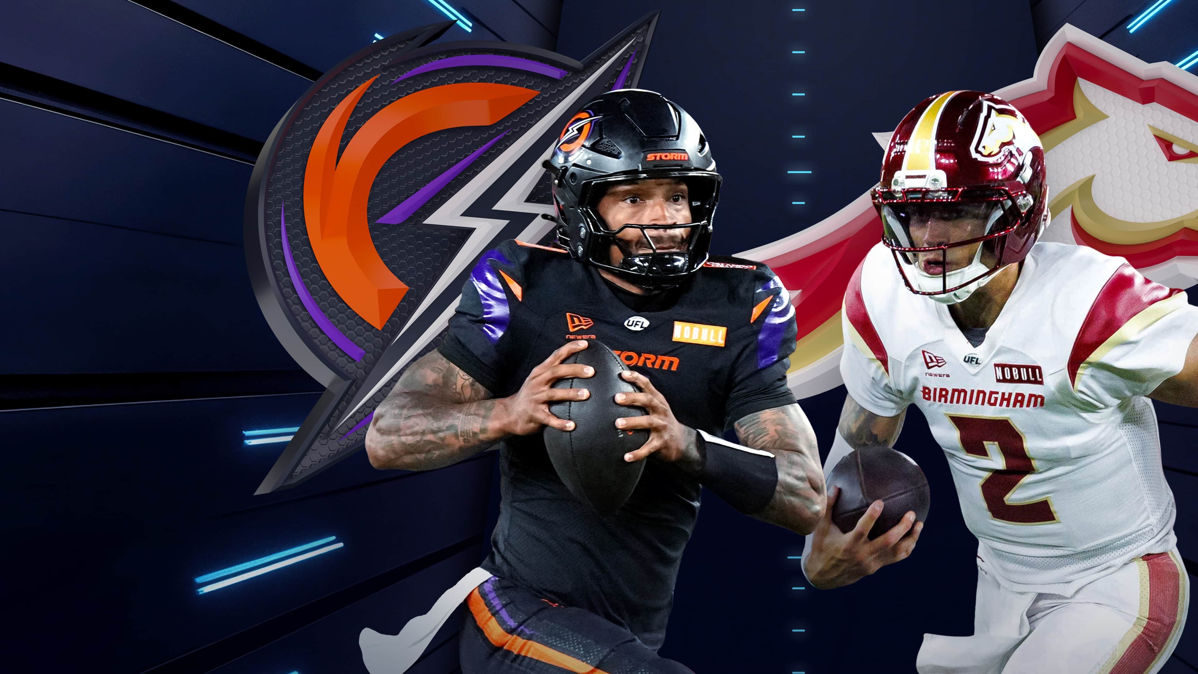 Orlando Storm at Birmingham Stallions