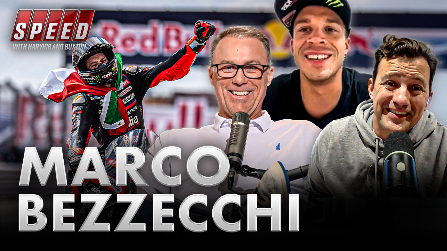 Speed With Harvick & Buxton - Marco Bezzecchi Can't Lose + Staying Motivated In His Championship Hunt