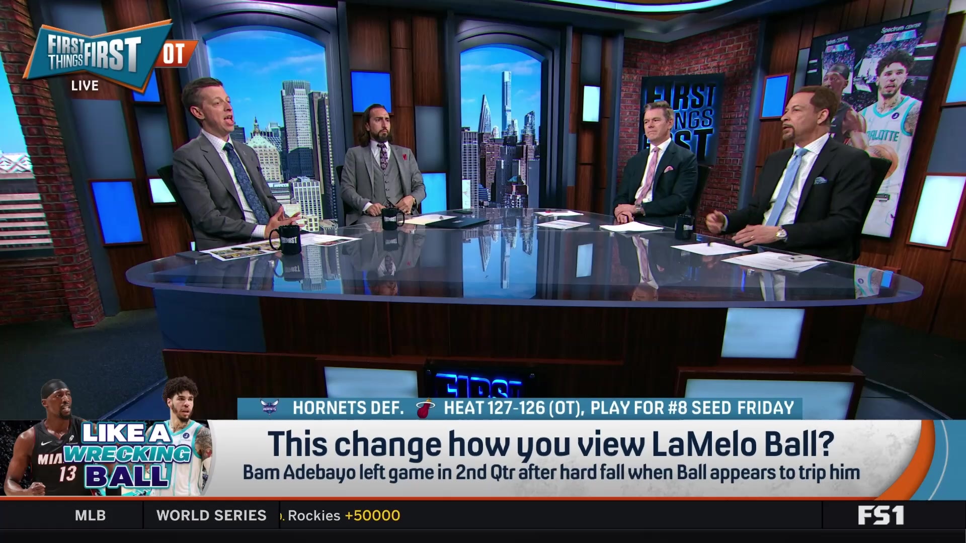 First Things First: OT - Wednesday, April 15