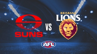 AFL Premiership Football - Gold Coast SUNS vs Brisbane Lions