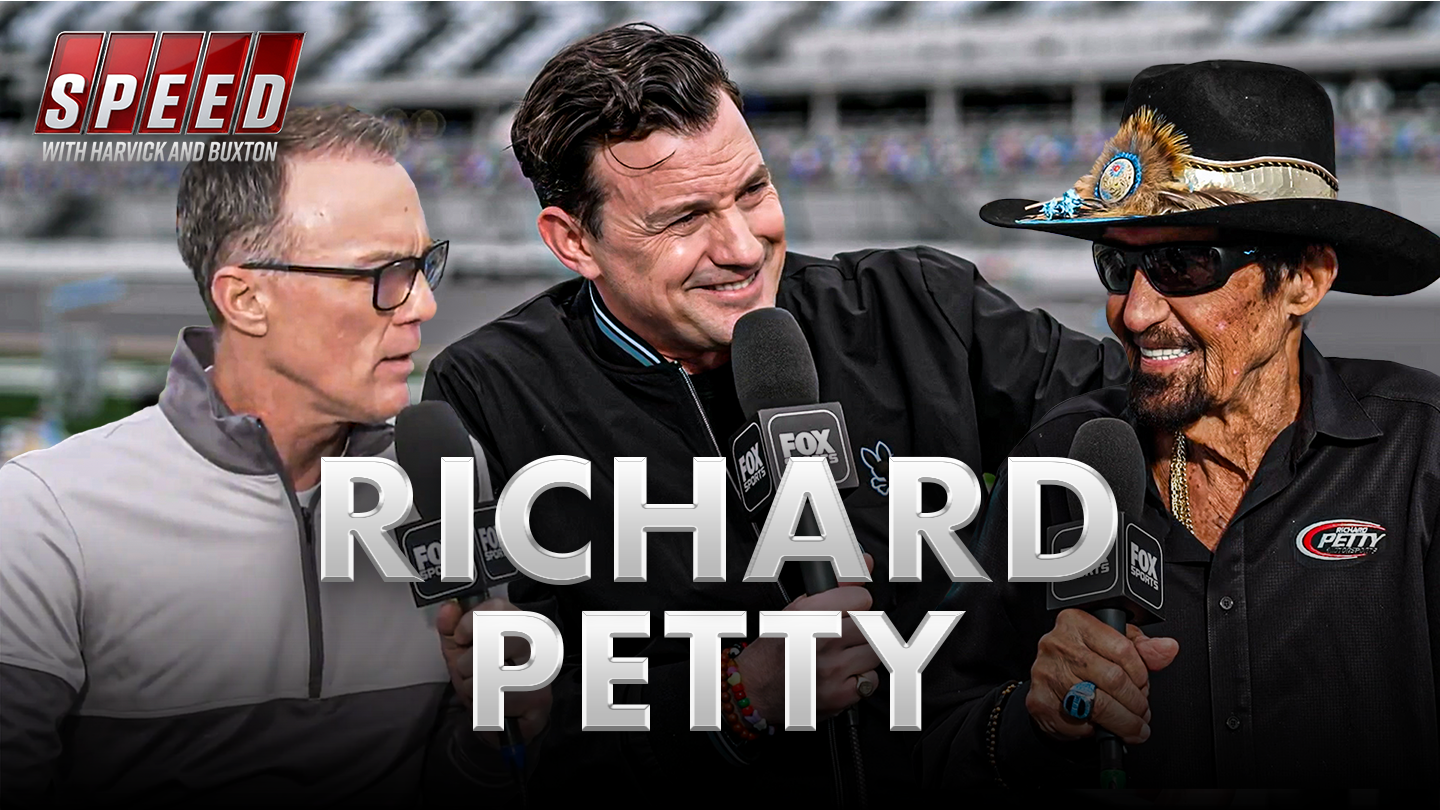 Speed With Harvick & Buxton - "The King" Richard Petty Interview