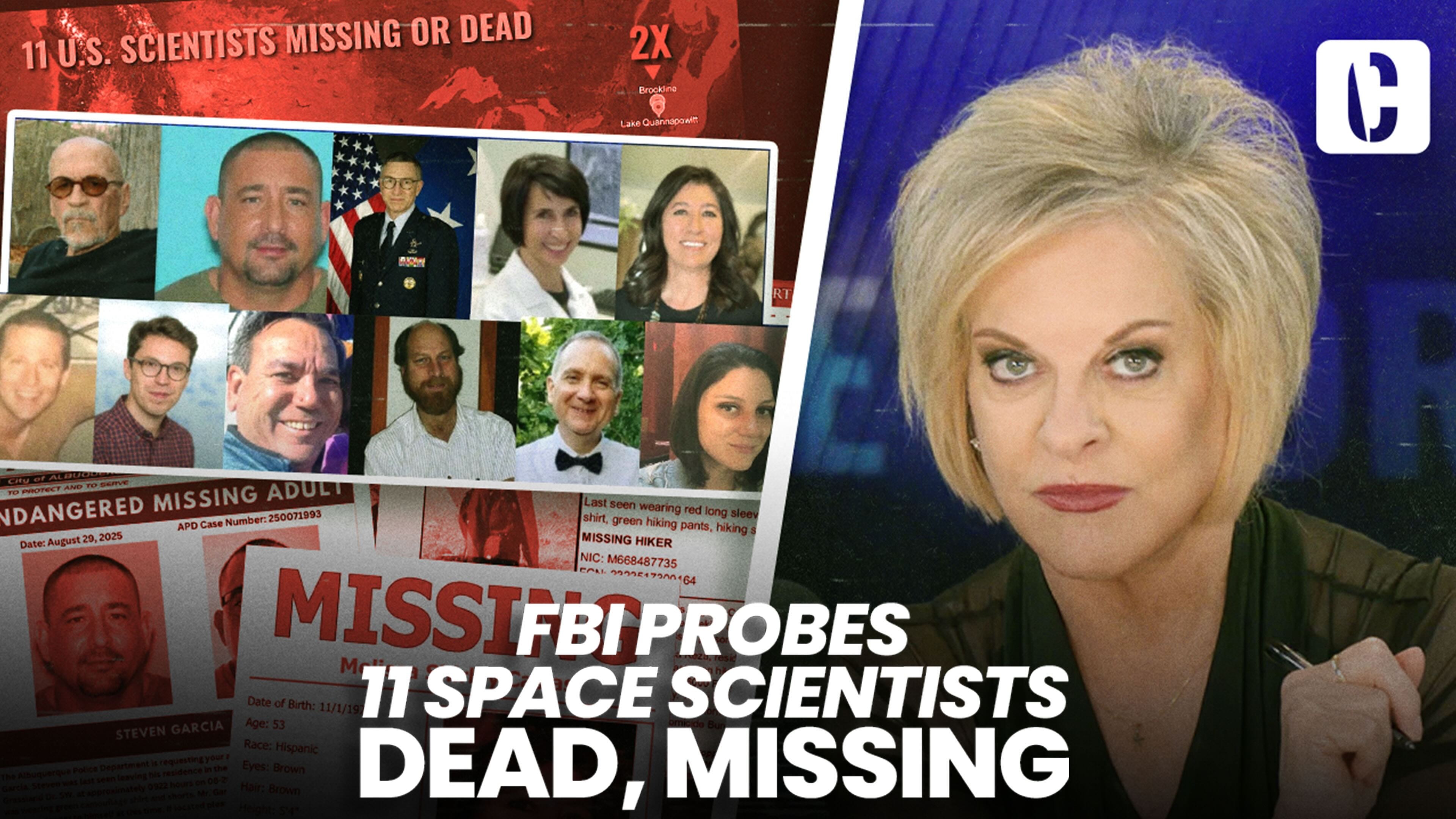 Crime Stories with Nancy Grace - FBI Probes 11 Space Scientists Dead, Missing