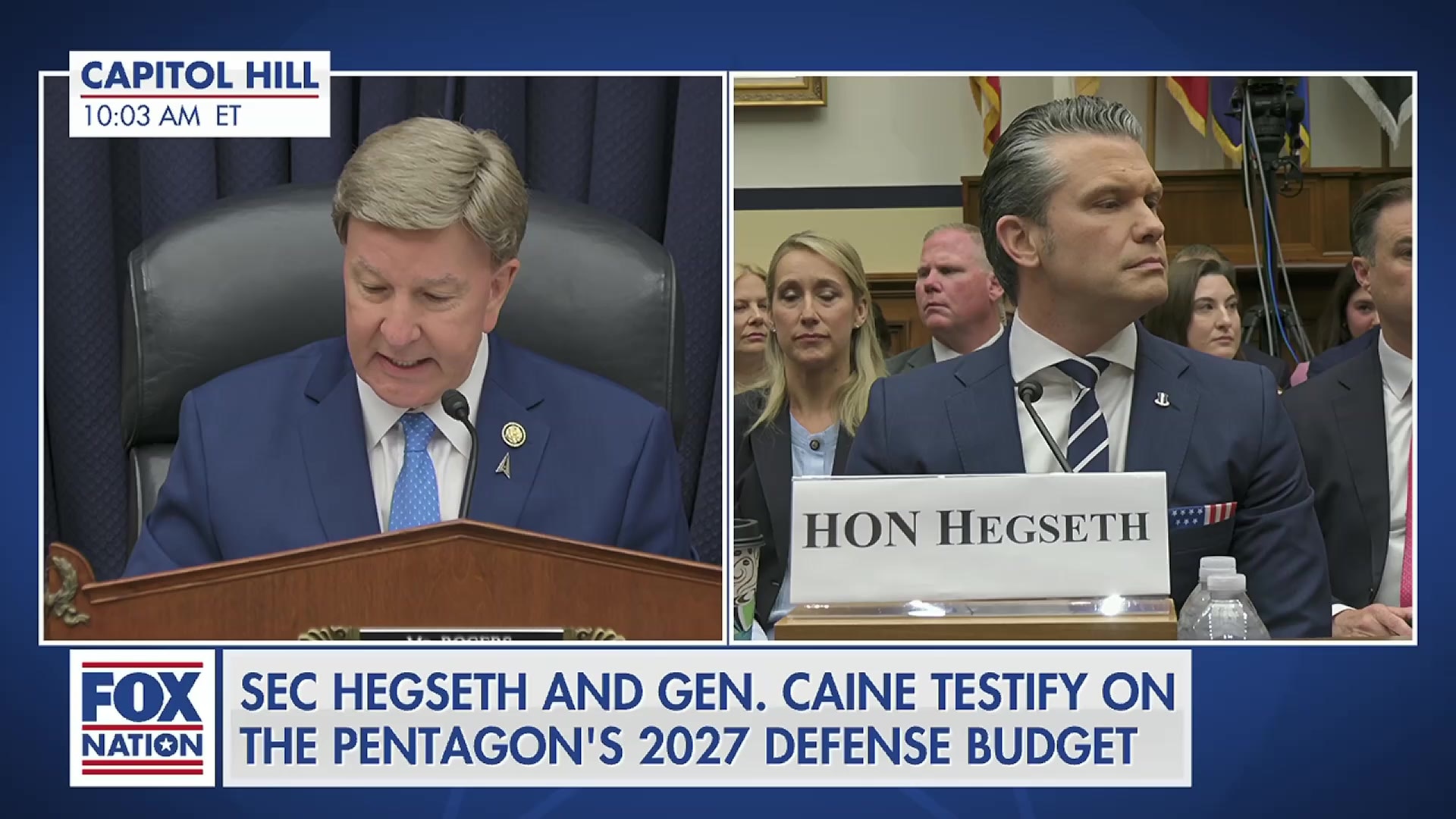 House Hearing: Defense Budget - (4/29) Hegseth and Caine Testify