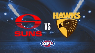 AFL Premiership Football - Gold Coast SUNS vs Hawthorn