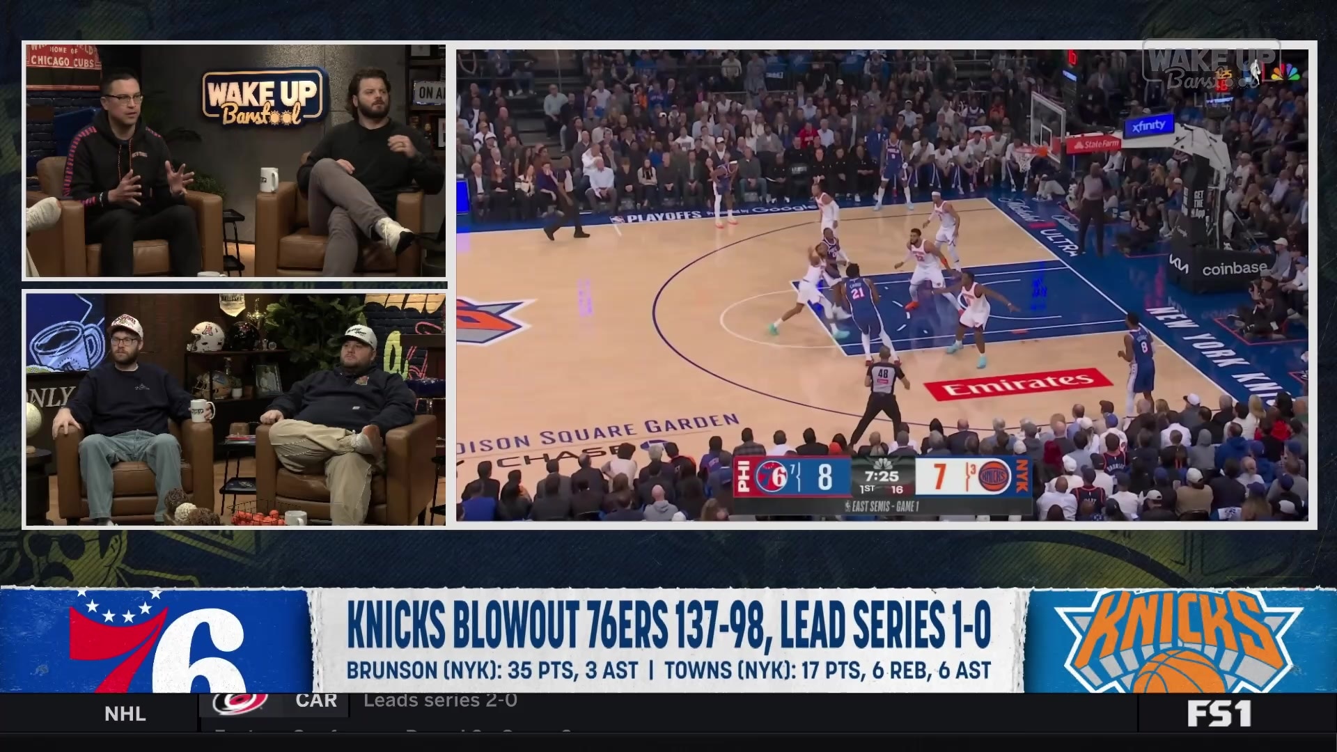 Wake Up Barstool - Tuesday, May 5