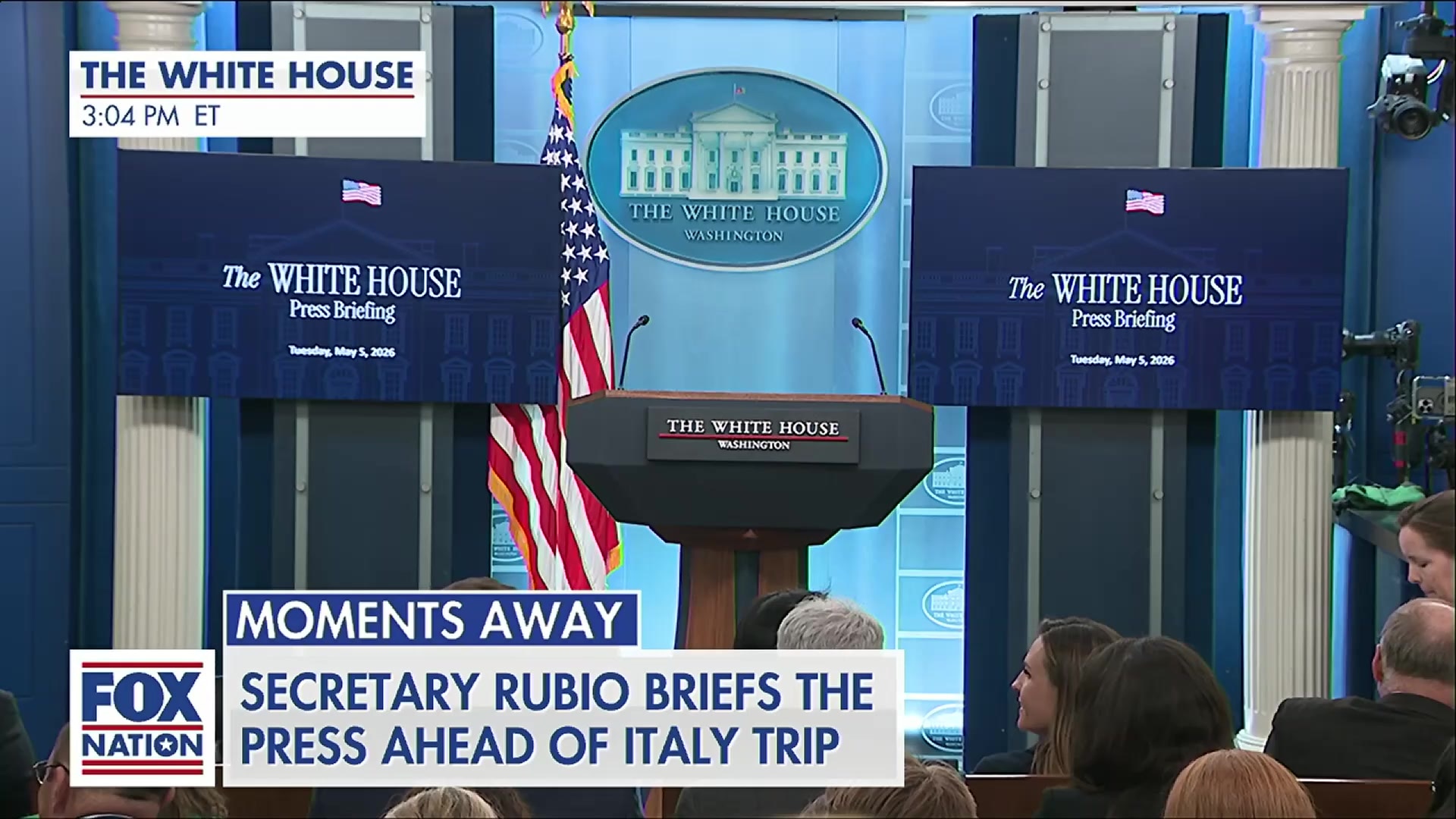 Secretary of State Rubio Remarks Live - (5/5) White House Press Briefing