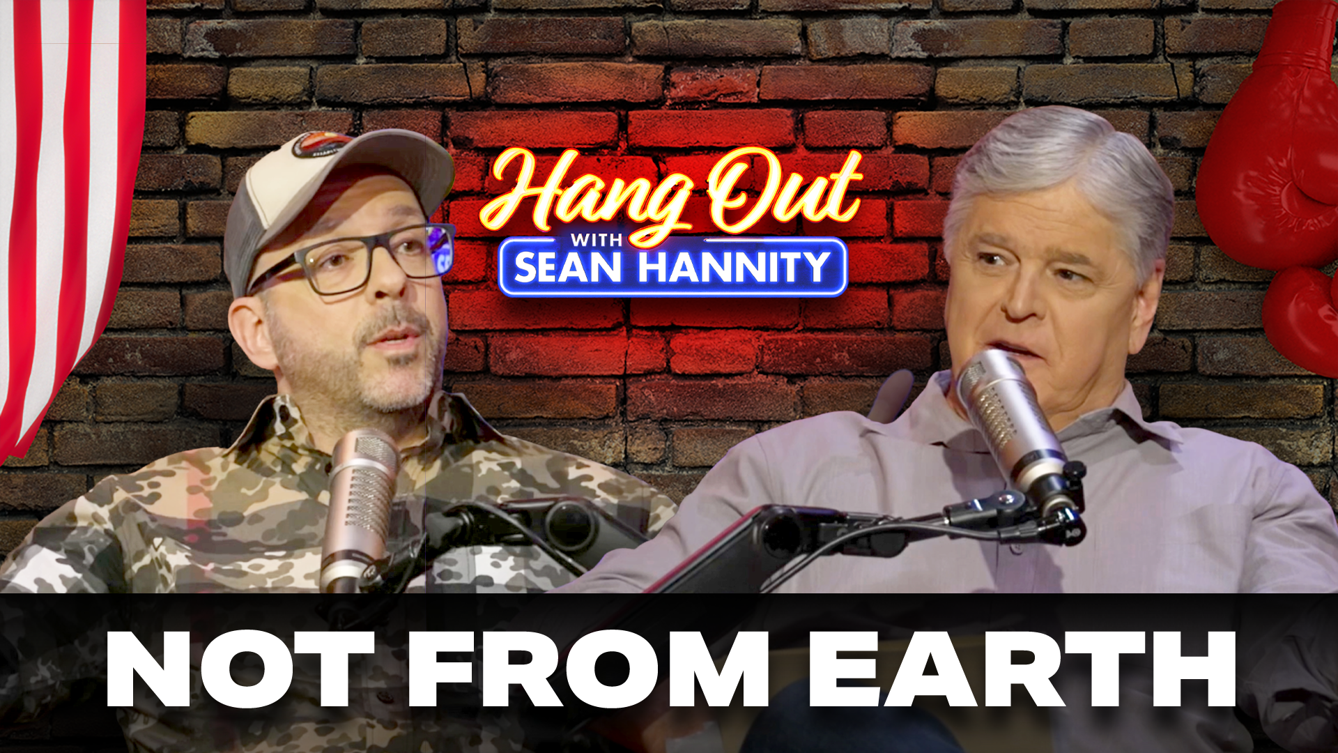 Hang Out with Sean Hannity - Inside the Saucer: What the Government Is Hiding | Hang Out with Sean Hannity