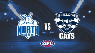 AFL Premiership Football - North Melbourne vs Geelong Cats