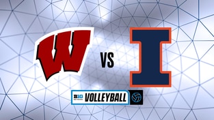 B1G Women's Volleyball - Wisconsin at Illinois