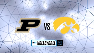 B1G Women's Volleyball - Purdue at Iowa