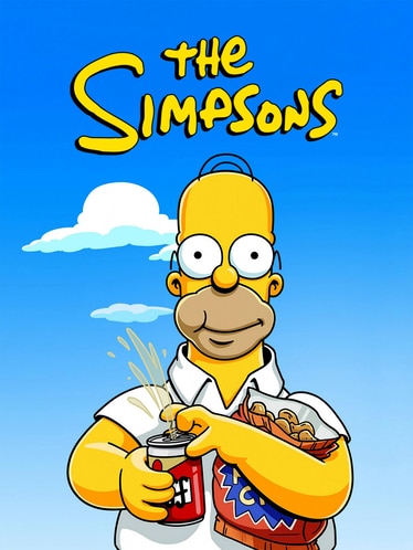 The Simpsons SERIES poster