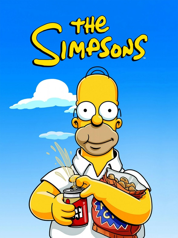 The Simpsons SERIES poster