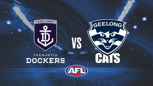AFL Premiership Football - Semifinal: Fremantle vs Geelong Cats