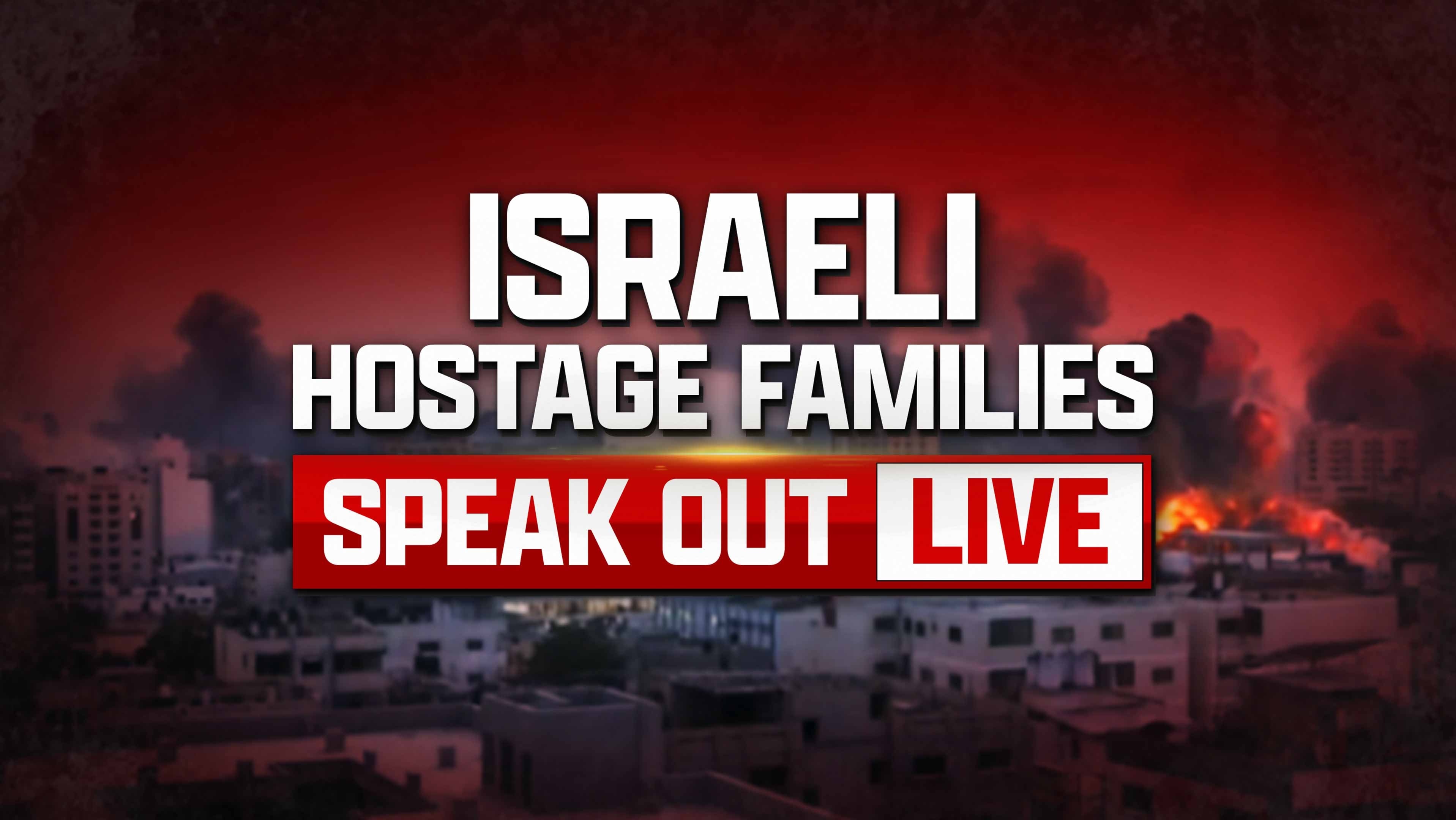 Israeli Fox Watch Israeli Hostage Families Speak Out Live | FOX One