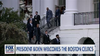 Biden Welcomes Celtics