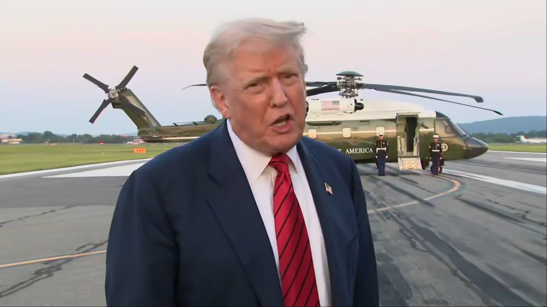 (8/4) President Trump Allentown, PA Departure